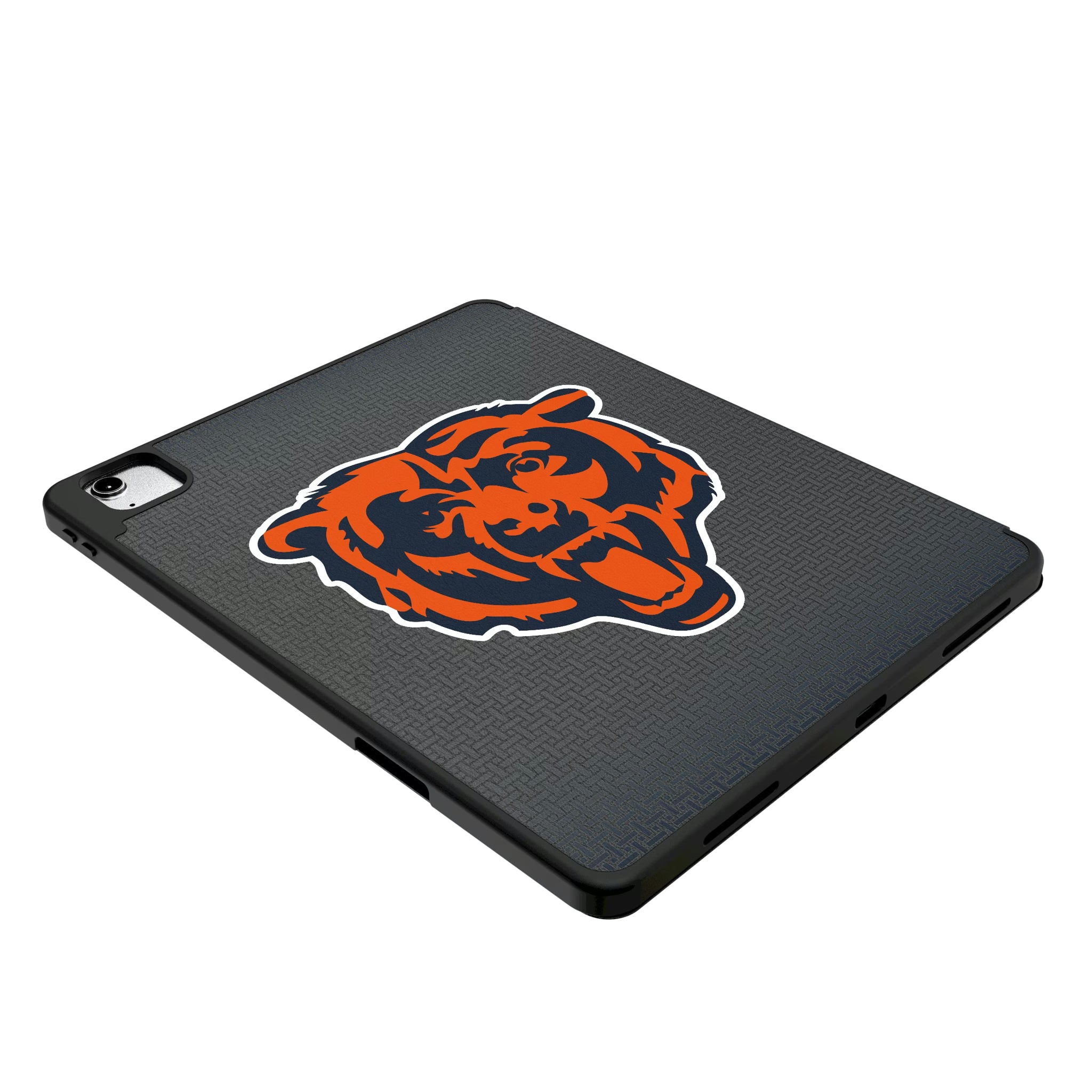 Chicago Bears Personalized Linen iPad Tablet Case for Apple iPad - Isometric View