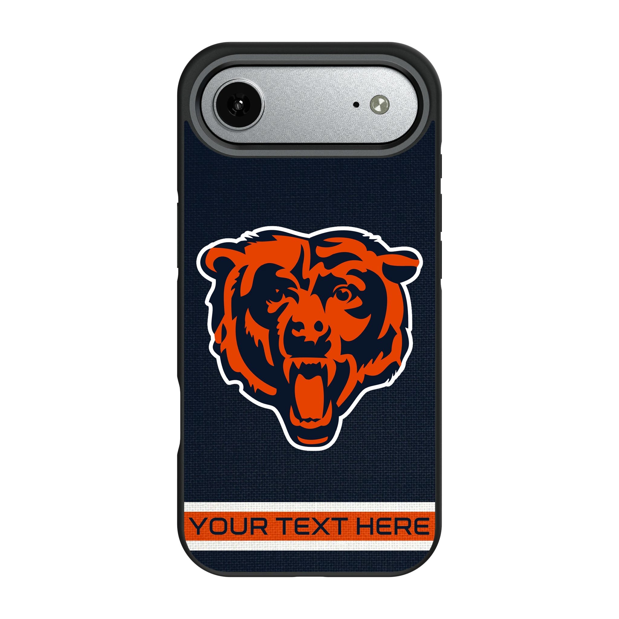 Chicago Bears Personalized Stripe iPhone Bump Phone Case for Apple iPhone#Device_iPhone Air