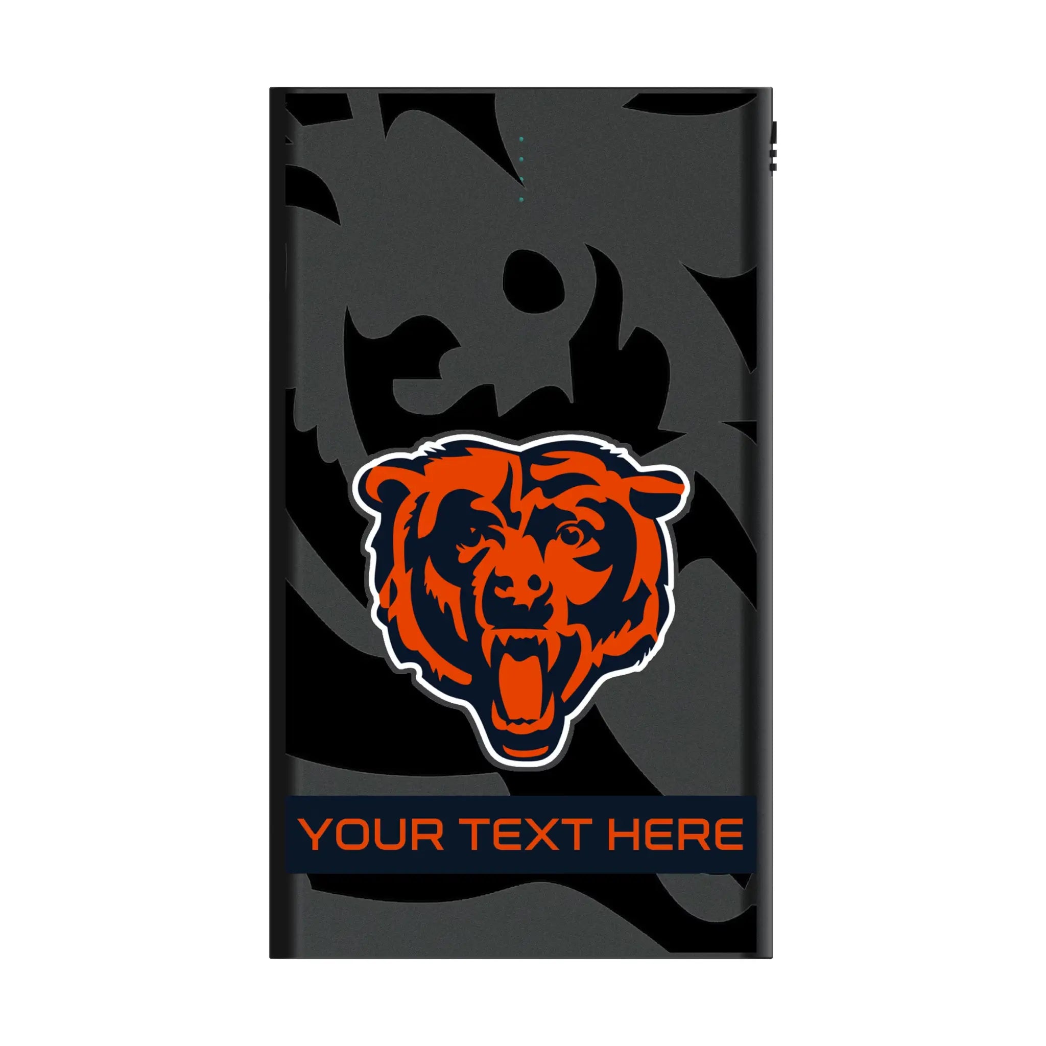 Chicago Bears Personalized Tilt 5000mAh Flat Power Bank