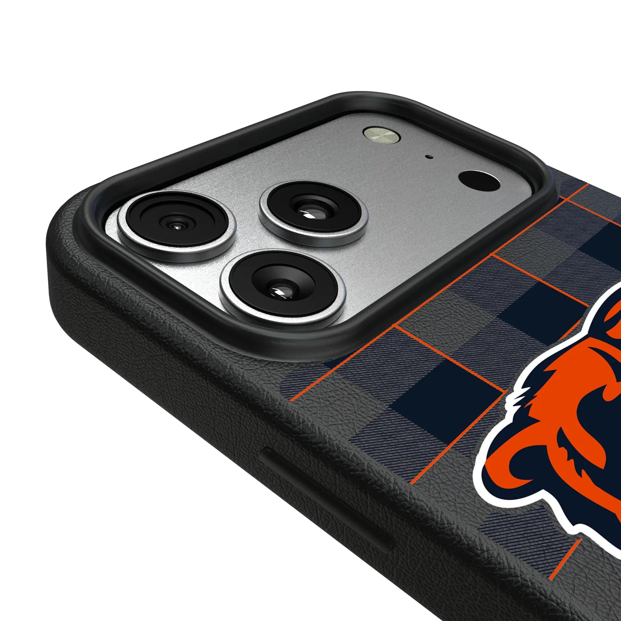 Chicago Bears Plaid iPhone MagSafe Compatible Phone Case for Apple iPhone - Detail#Device_iPhone 17 Pro Max