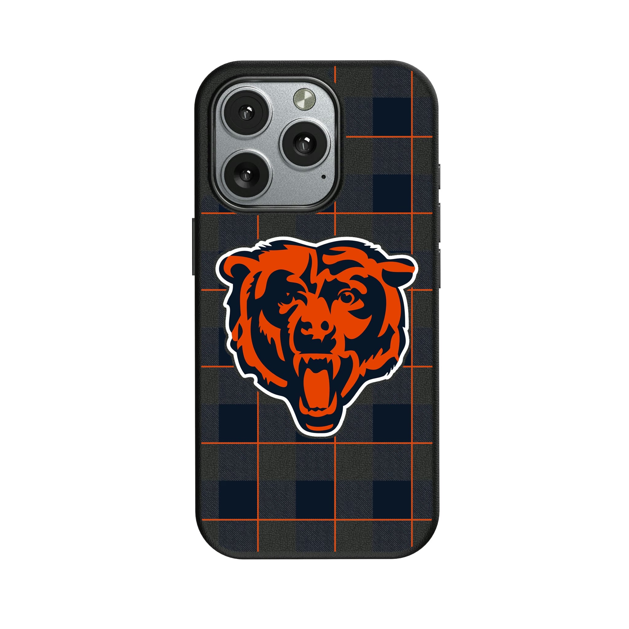 Chicago Bears Plaid iPhone MagSafe Compatible Phone Case for Apple iPhone