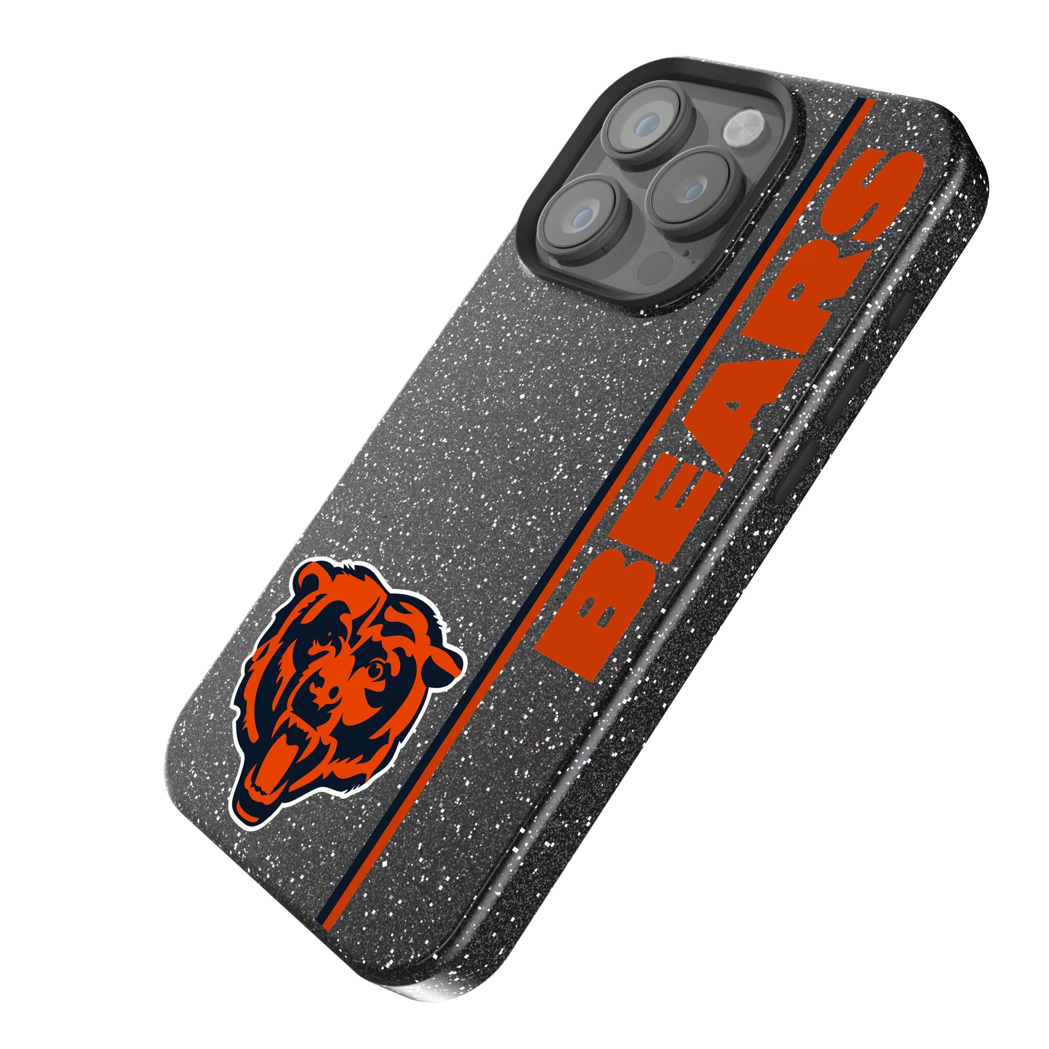 Chicago Bears Sidebar iPhone Bling Phone Case for Apple iPhone - Isometric View