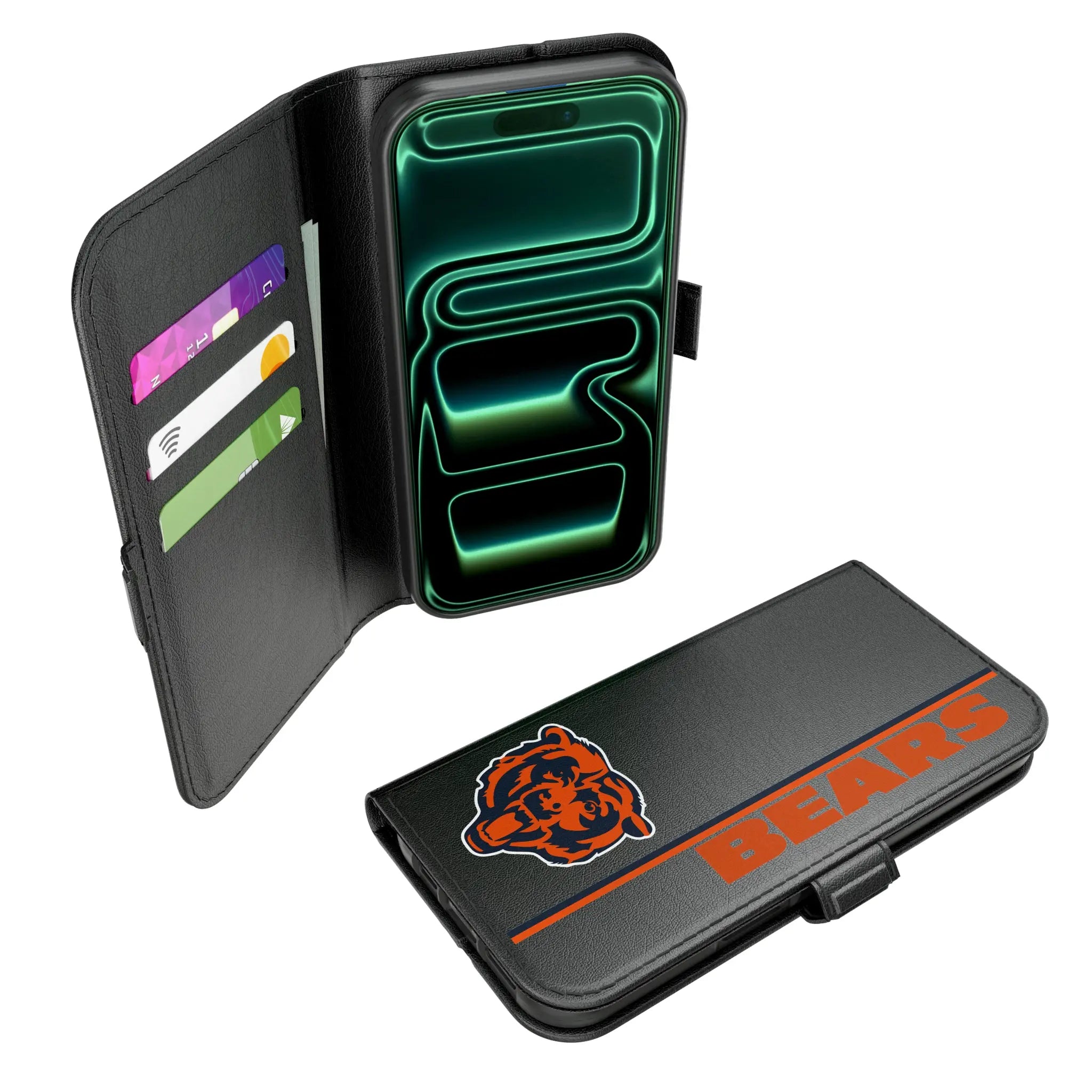 Chicago Bears Sidebar iPhone Folio Phone Case for Apple iPhone#Device_iPhone 17
