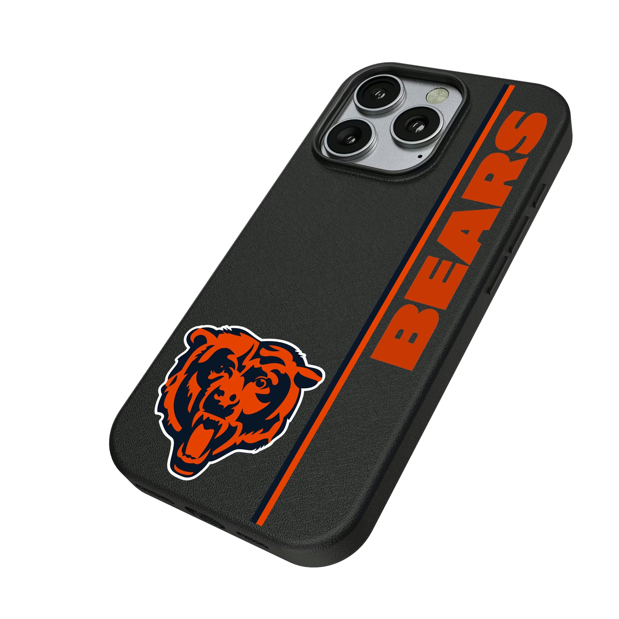 Chicago Bears Sidebar iPhone MagSafe Compatible Phone Case for Apple iPhone - Isometric View