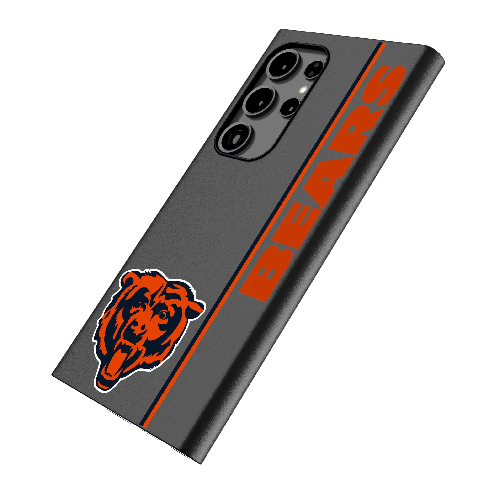Chicago Bears Sidebar Galaxy MagSafe Compatible Phone Case for Samsung Galaxy - Isometric View