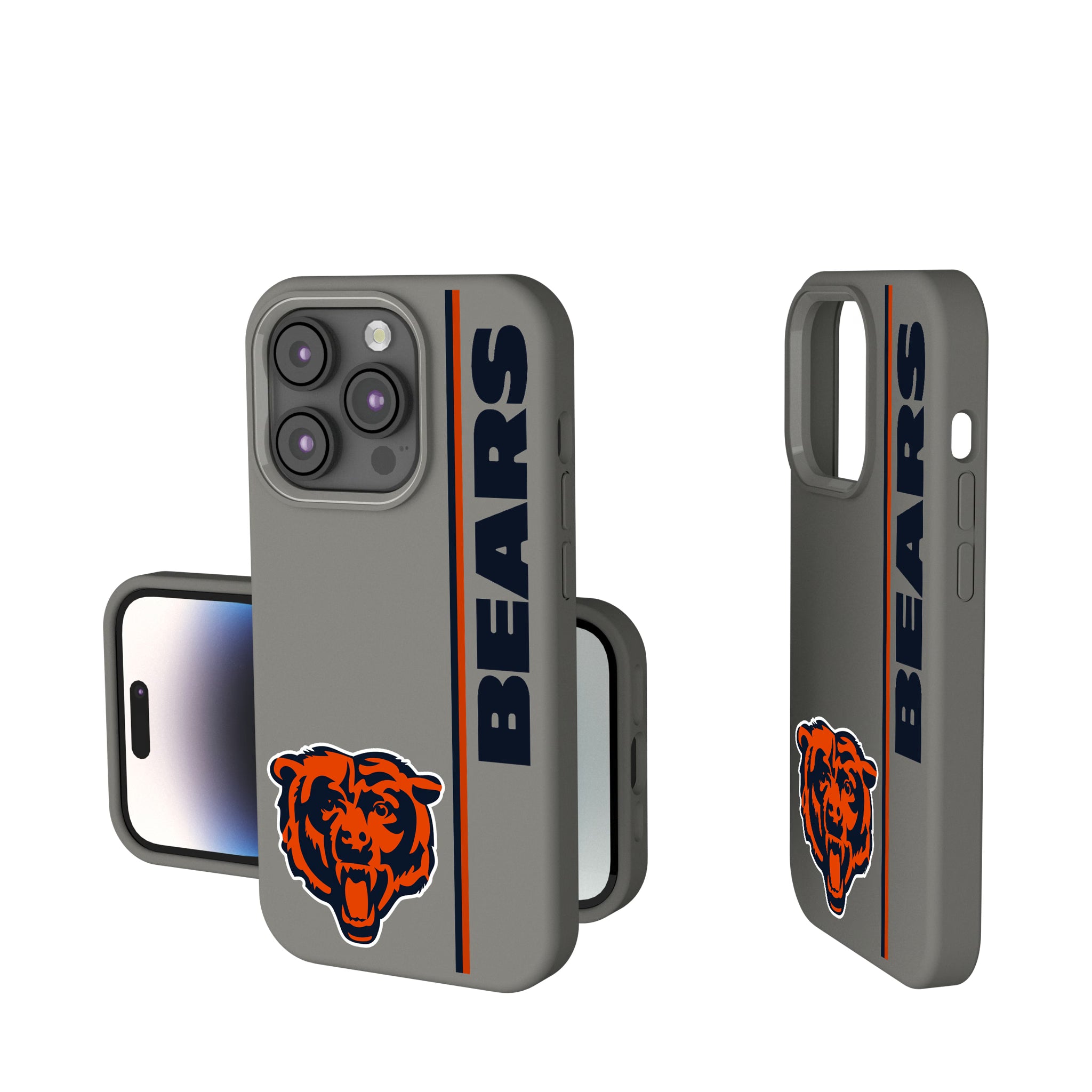 Chicago Bears Sidebar iPhone Soft Touch Phone Case for Apple iPhone