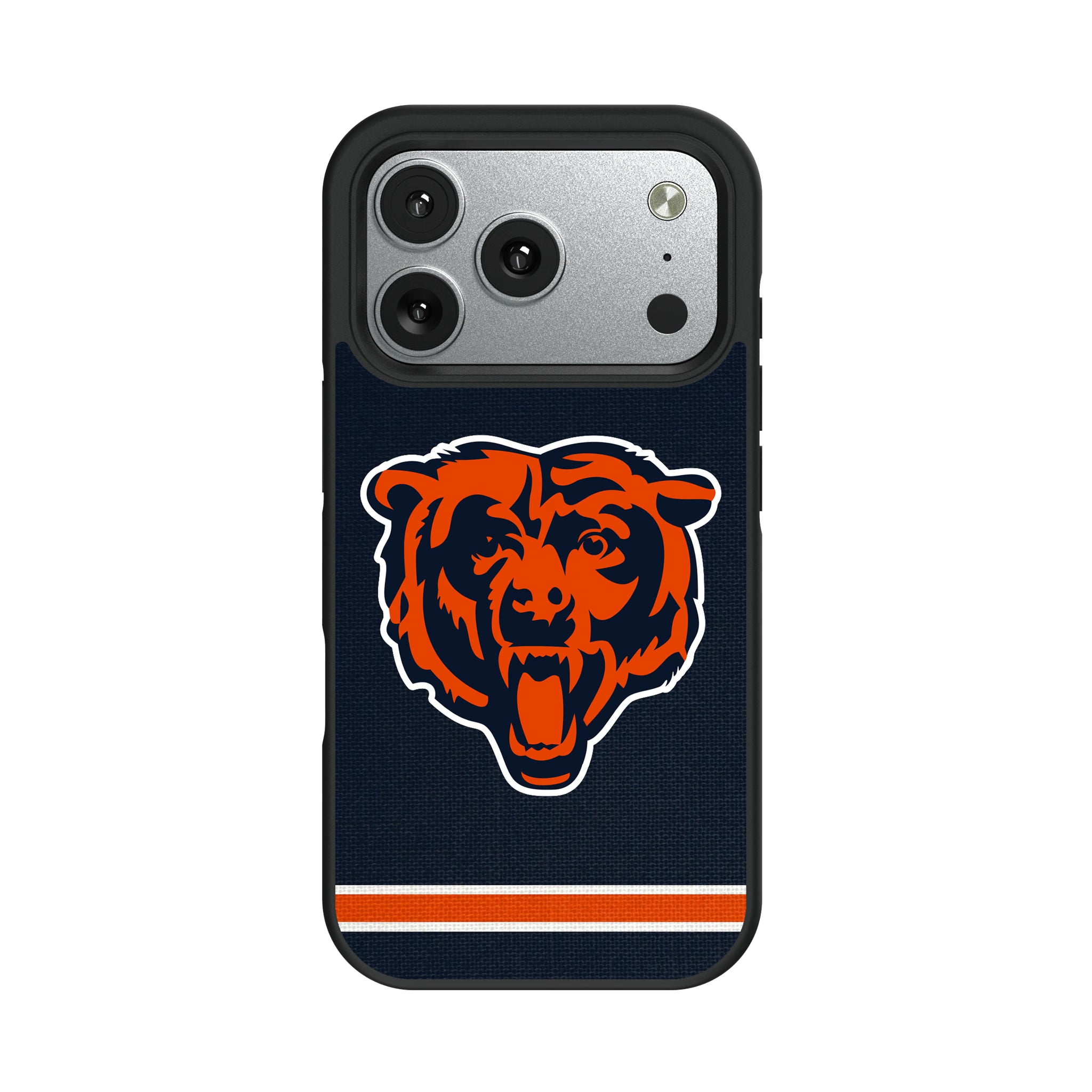 Chicago Bears Stripe iPhone Bump Phone Case for Apple iPhone#Device_iPhone 17 Pro