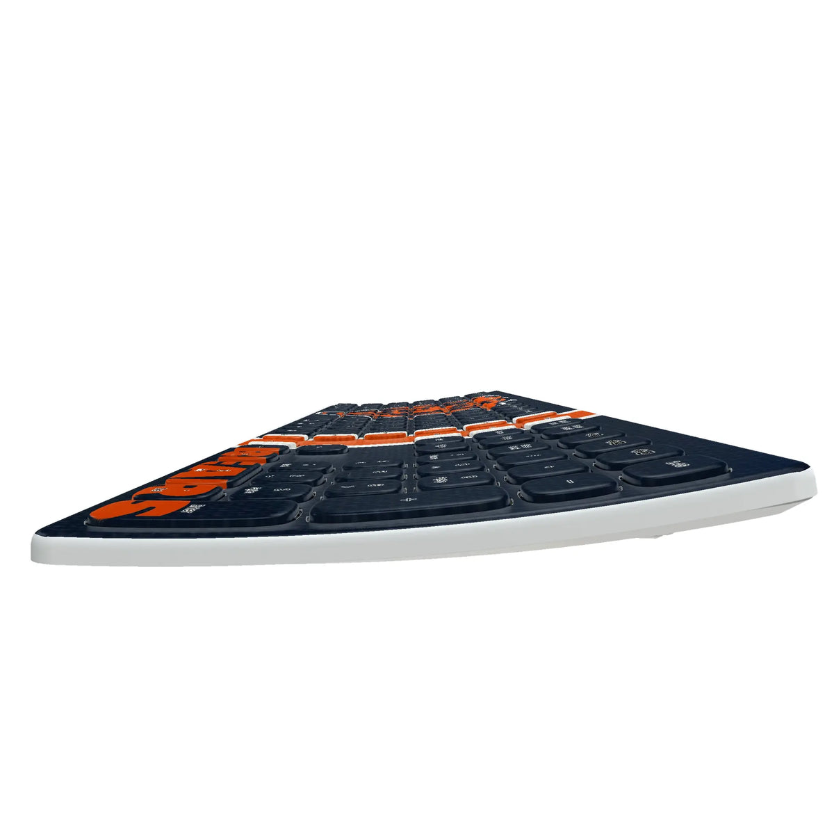 Chicago Bears Stripe KKB605 Curved Wireless Keyboard