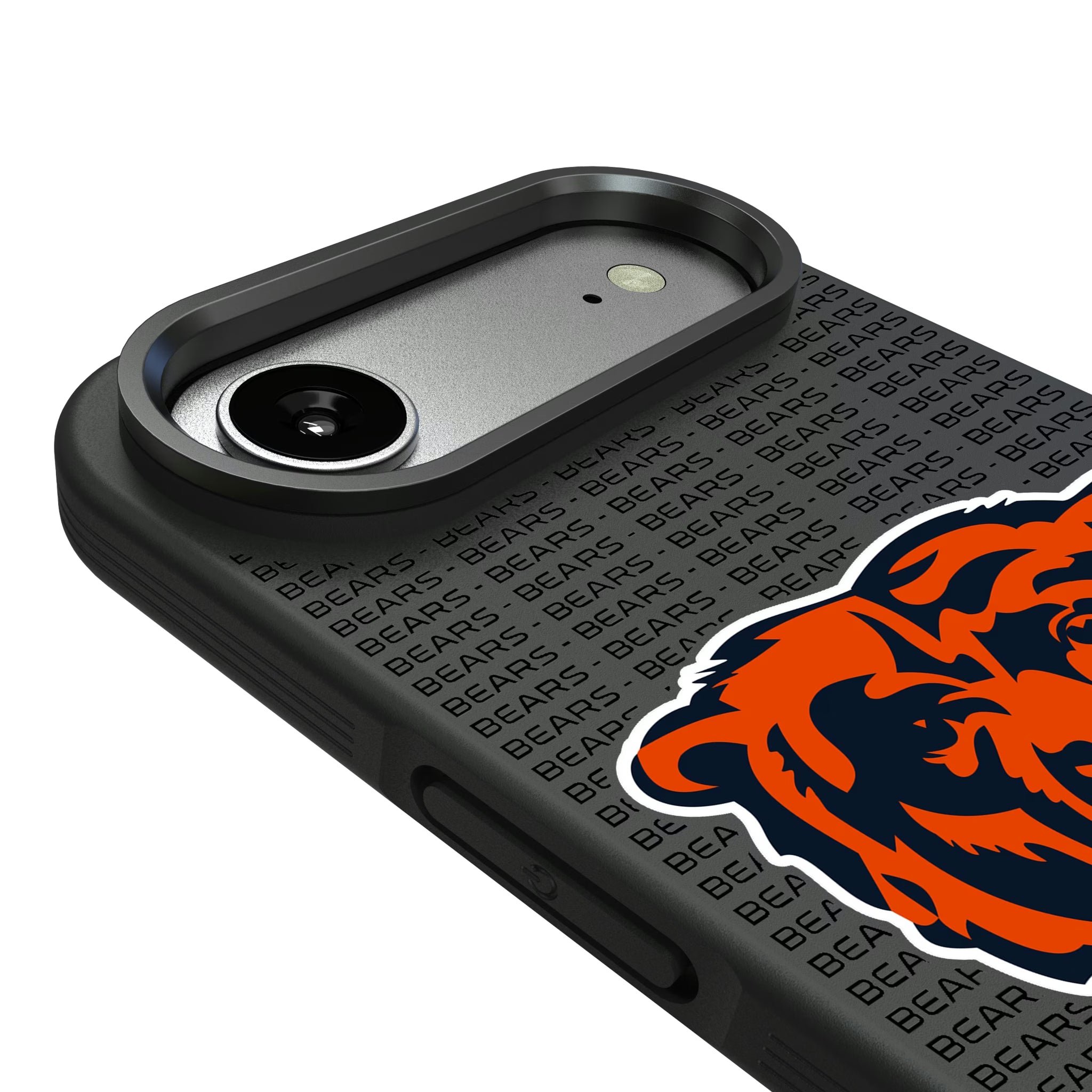 Chicago Bears Text Backdrop iPhone Bump Phone Case for Apple iPhone - Detail#Device_iPhone Air
