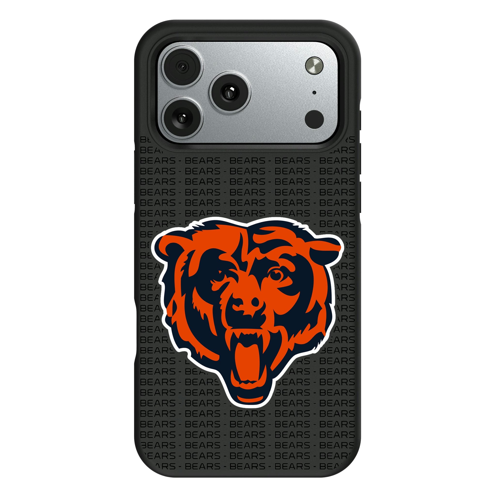 Chicago Bears Text Backdrop iPhone Bump Phone Case for Apple iPhone#Device_iPhone 17 Pro Max