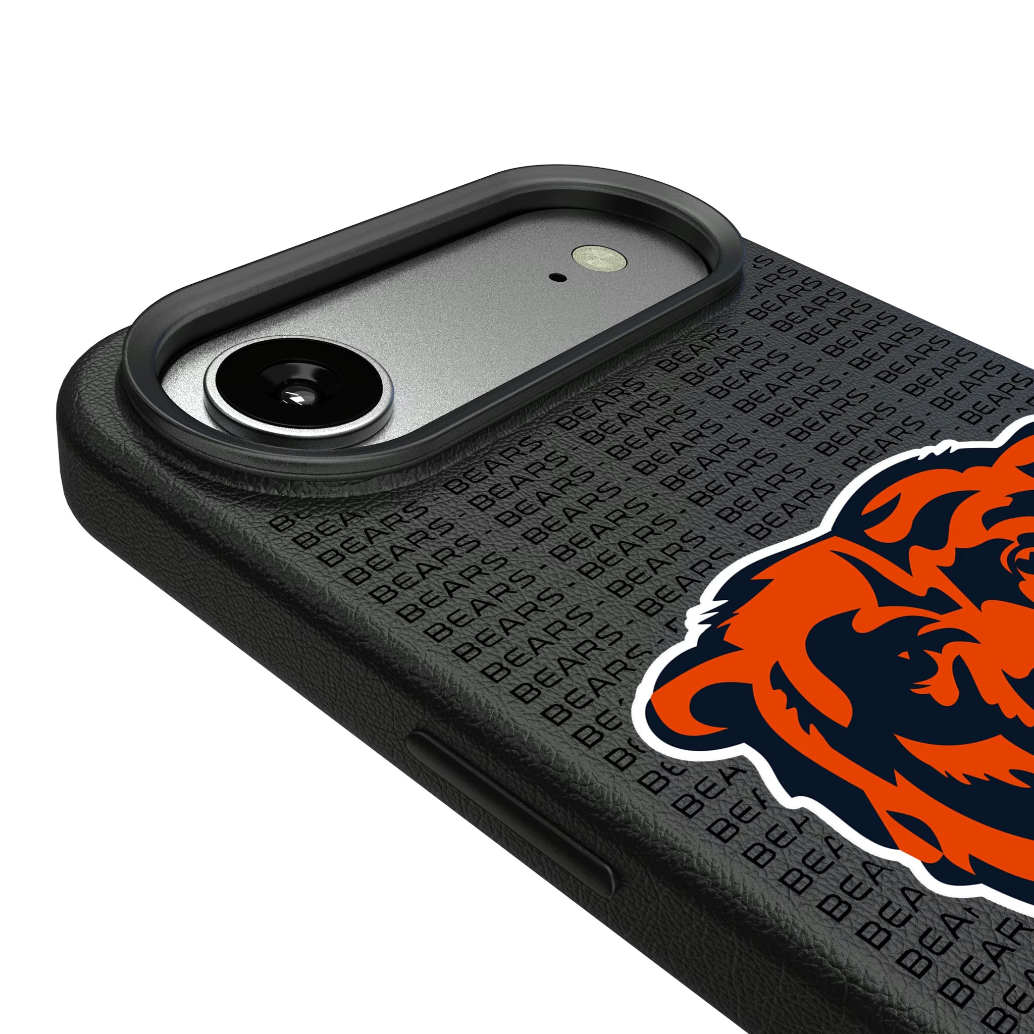 Chicago Bears Text Backdrop iPhone MagSafe Compatible Phone Case for Apple iPhone - Detail#Device_iPhone Air