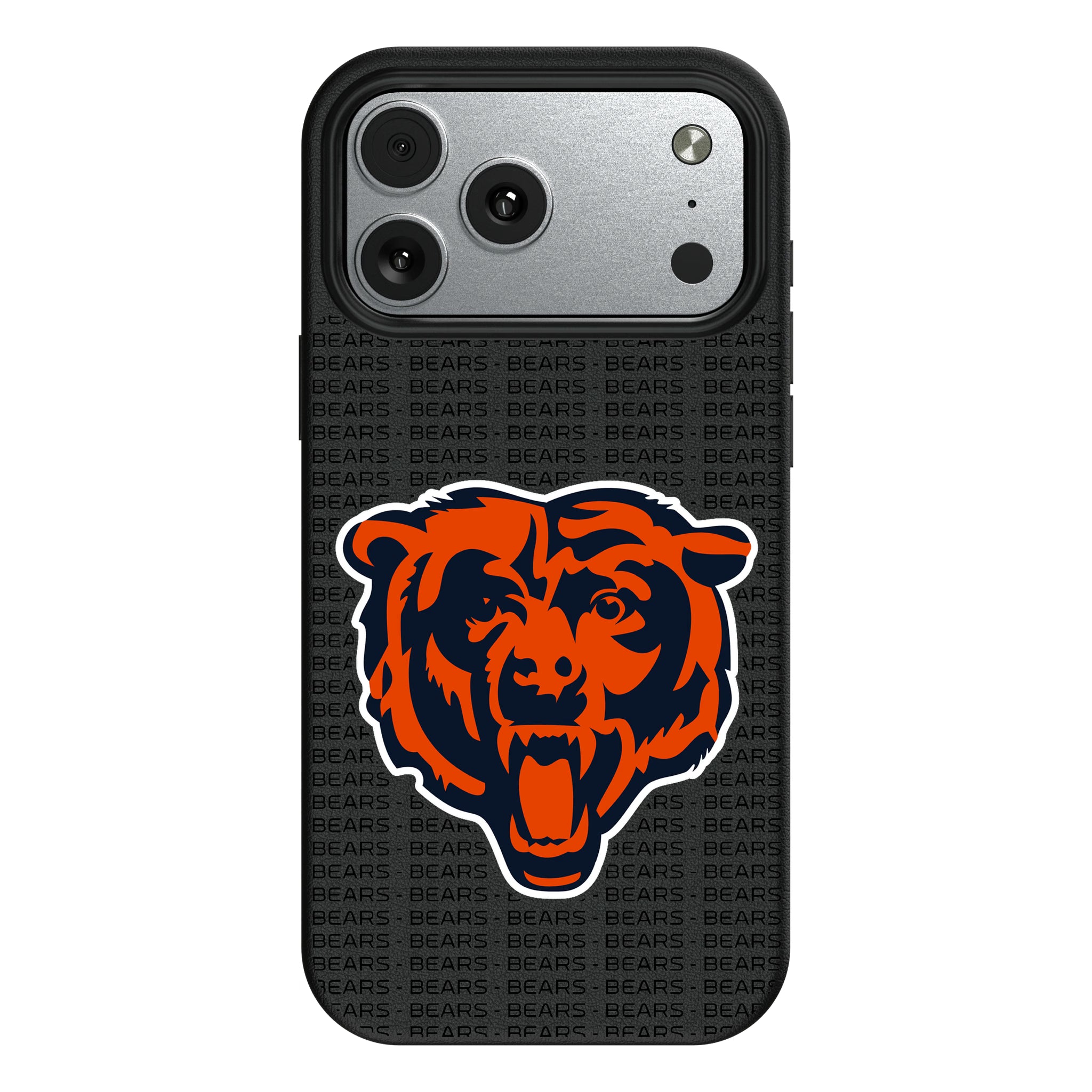 Chicago Bears Text Backdrop iPhone MagSafe Compatible Phone Case for Apple iPhone#Device_iPhone 17 Pro Max