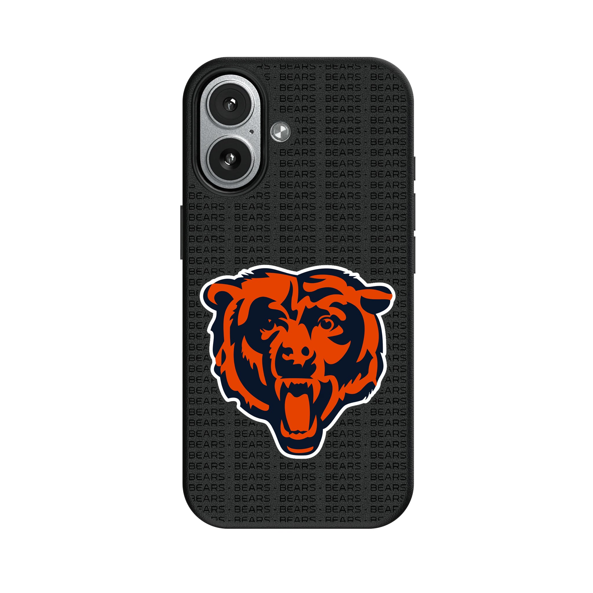 Chicago Bears Text Backdrop iPhone MagSafe Compatible Phone Case for Apple iPhone#Device_iPhone 17