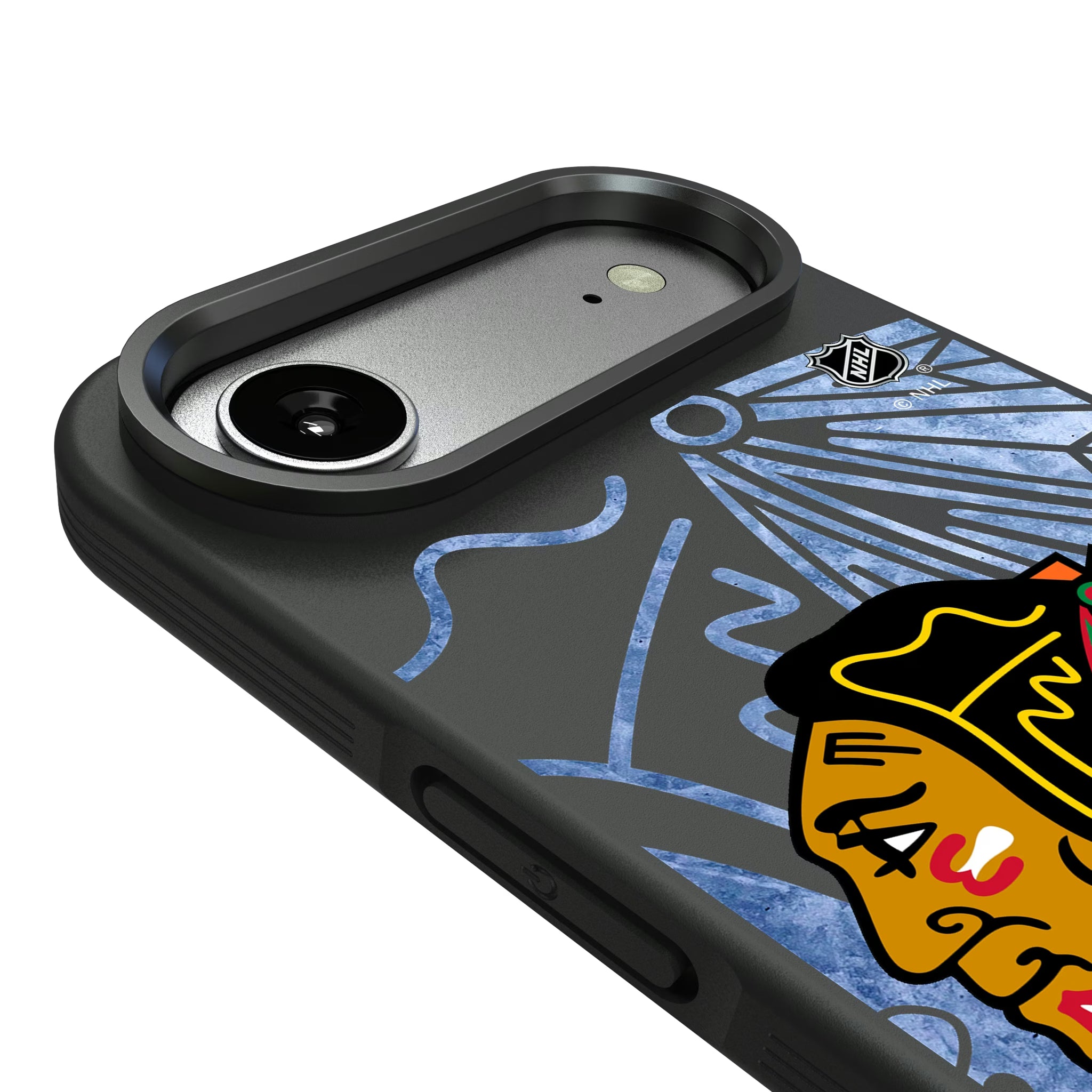 Chicago Blackhawks Ice Tilt iPhone Bump Phone Case for Apple iPhone - Detail#Device_iPhone Air