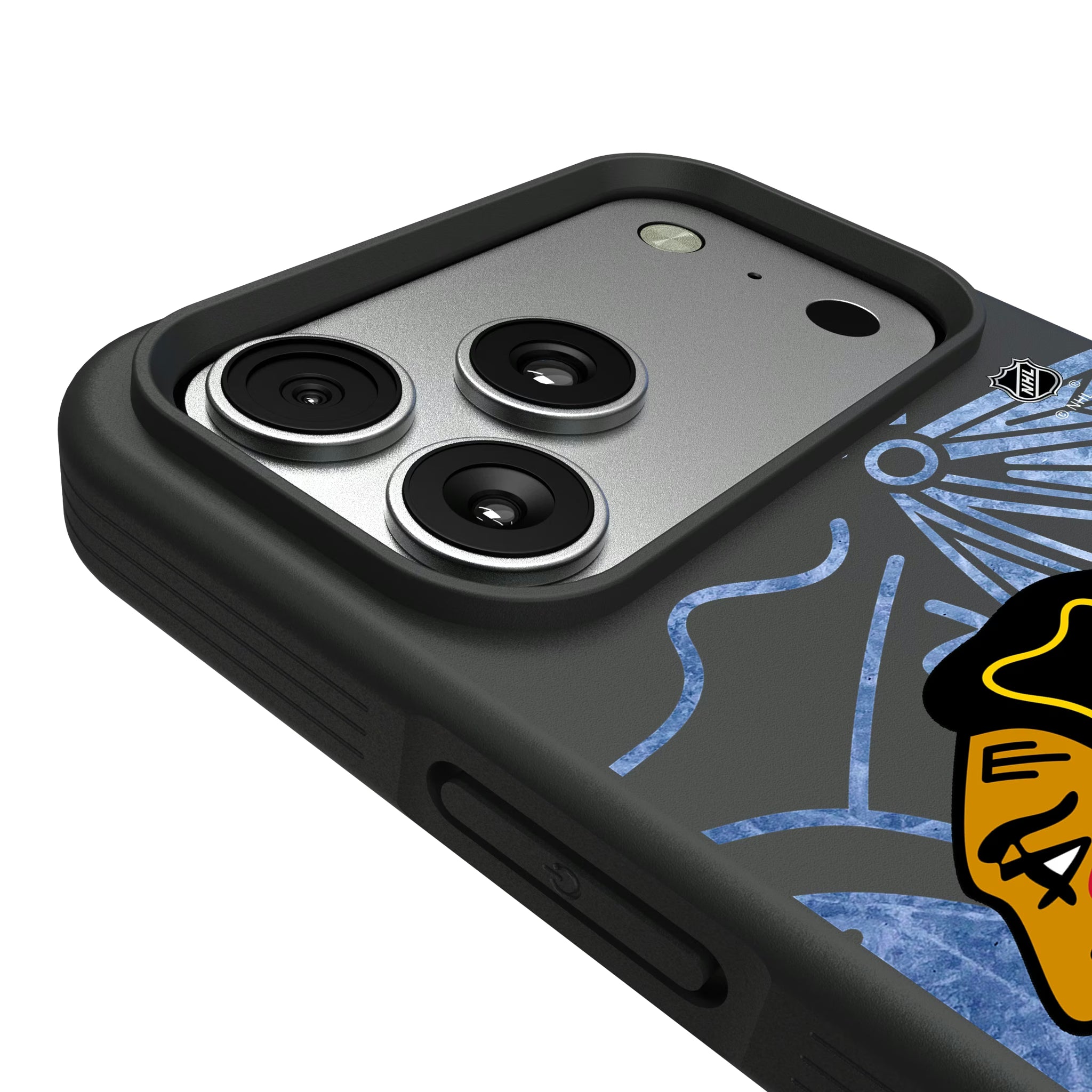 Chicago Blackhawks Ice Tilt iPhone Bump Phone Case for Apple iPhone - Detail#Device_iPhone 17 Pro Max