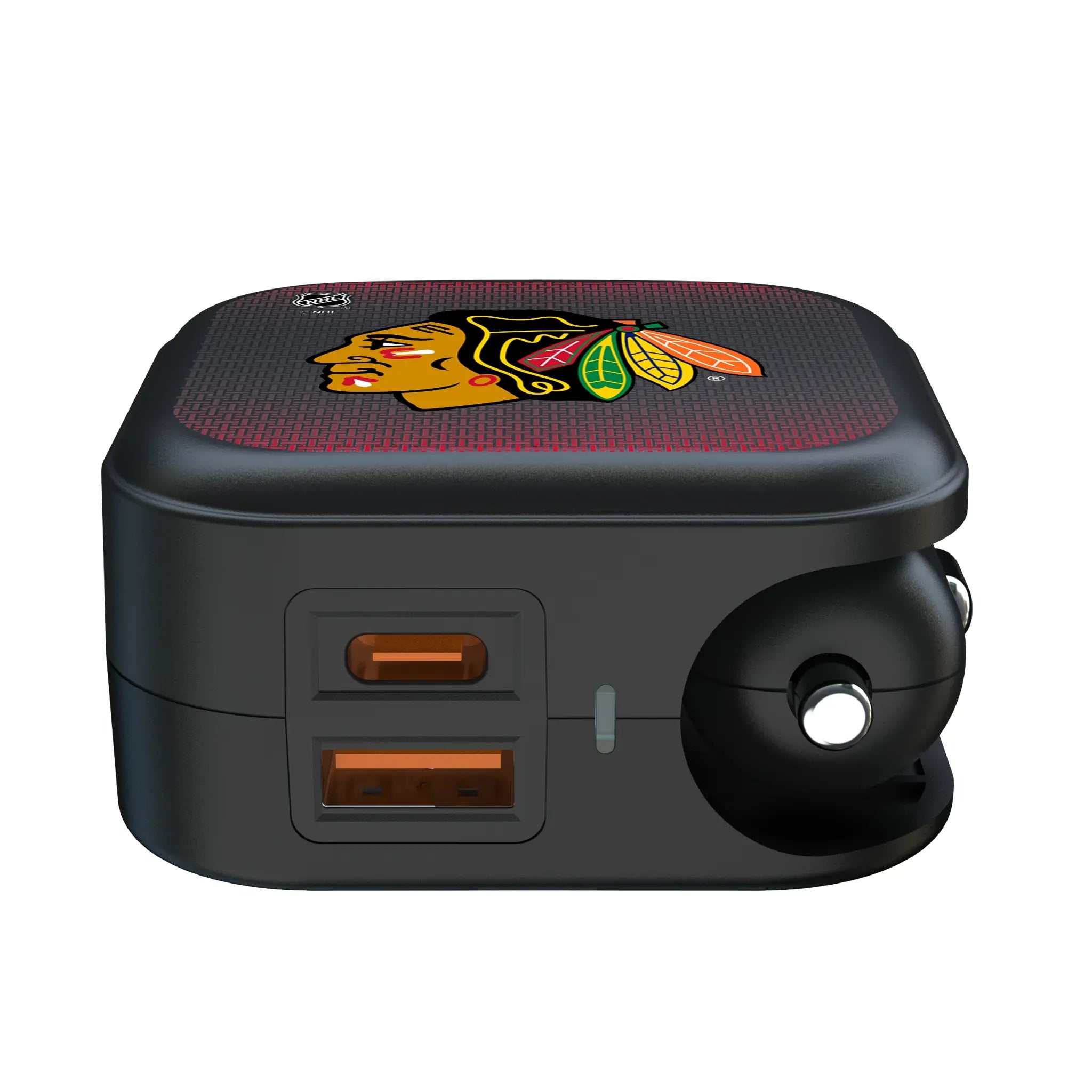 Chicago Blackhawks Linen 2 in 1 USB A/C Charger