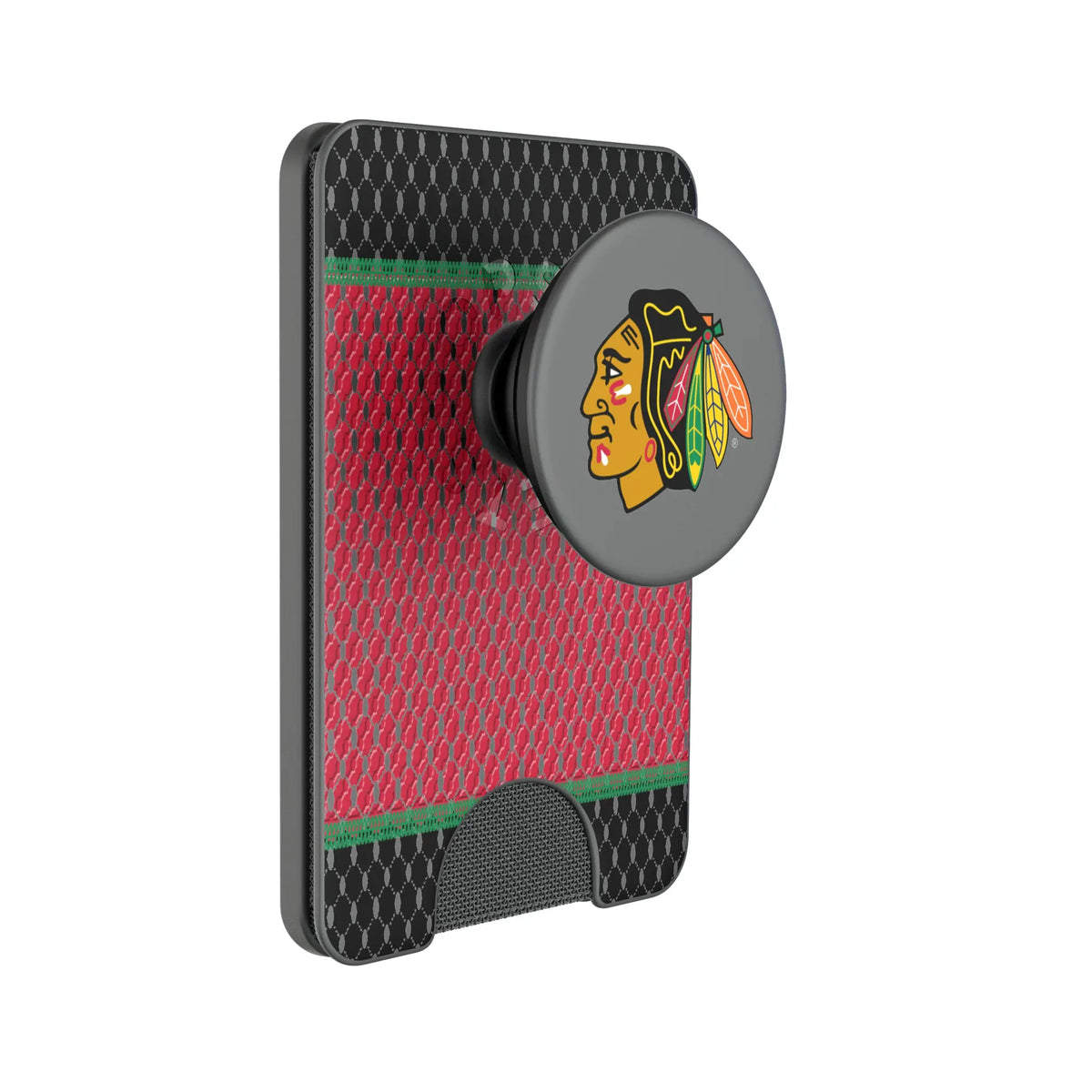 Chicago Blackhawks Mesh Popsockets Wallet Magnetic