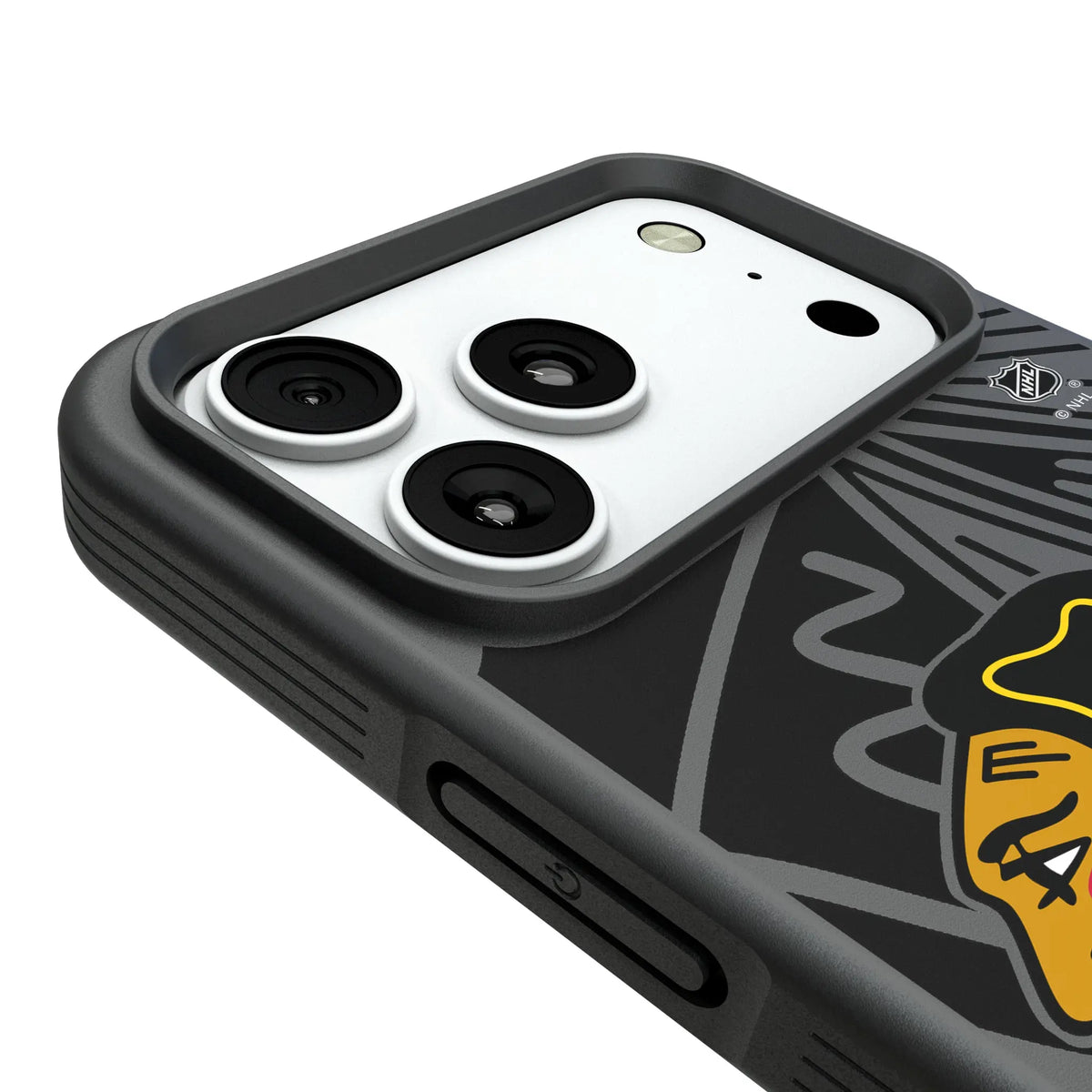Chicago Blackhawks Monocolor Tilt iPhone Bump Phone Case for Apple iPhone - Detail#Device_iPhone 18 Pro Max