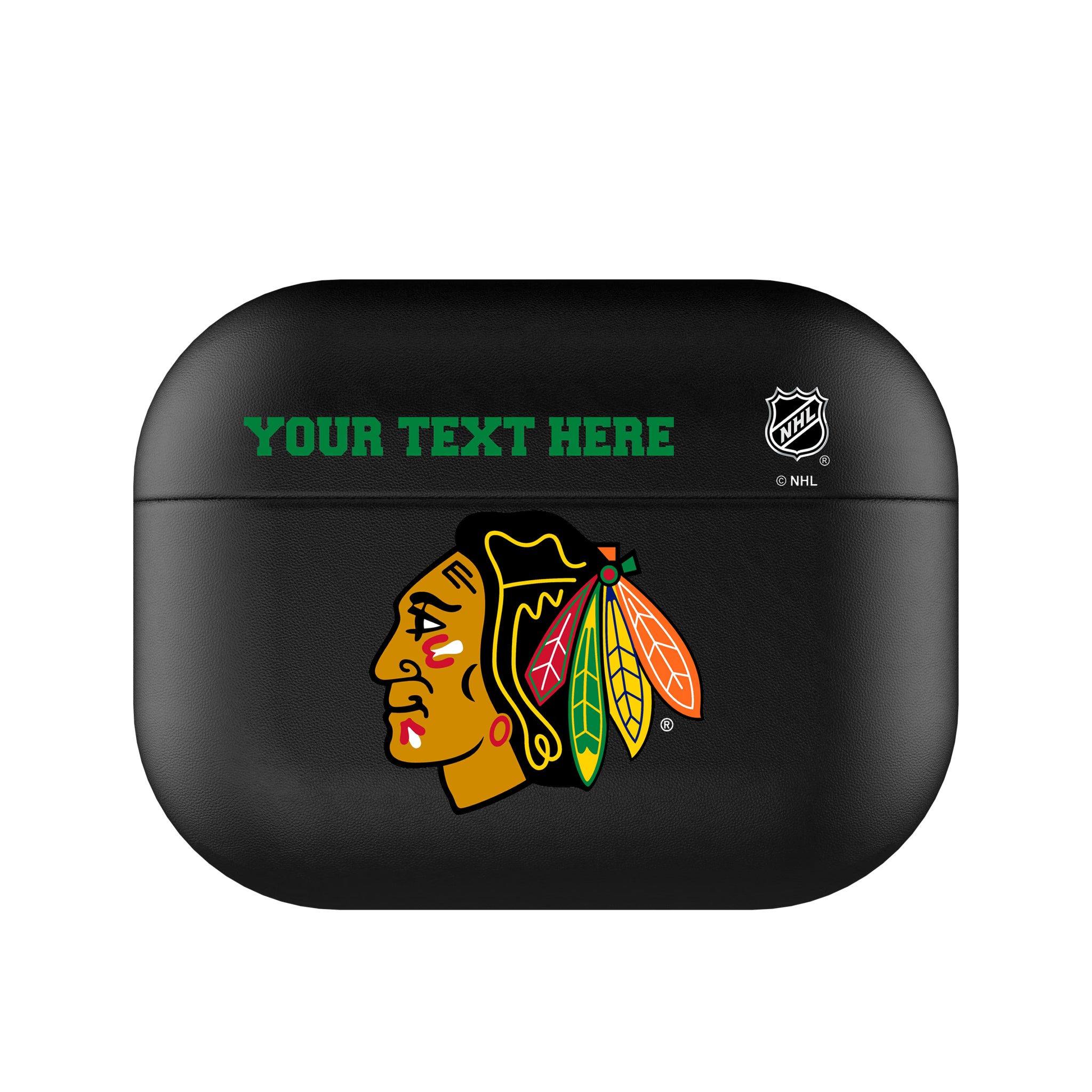 Chicago Blackhawks Personalized Insignia AirPods AirPod Case Cover#Device_AirPods Pro 2nd Gen