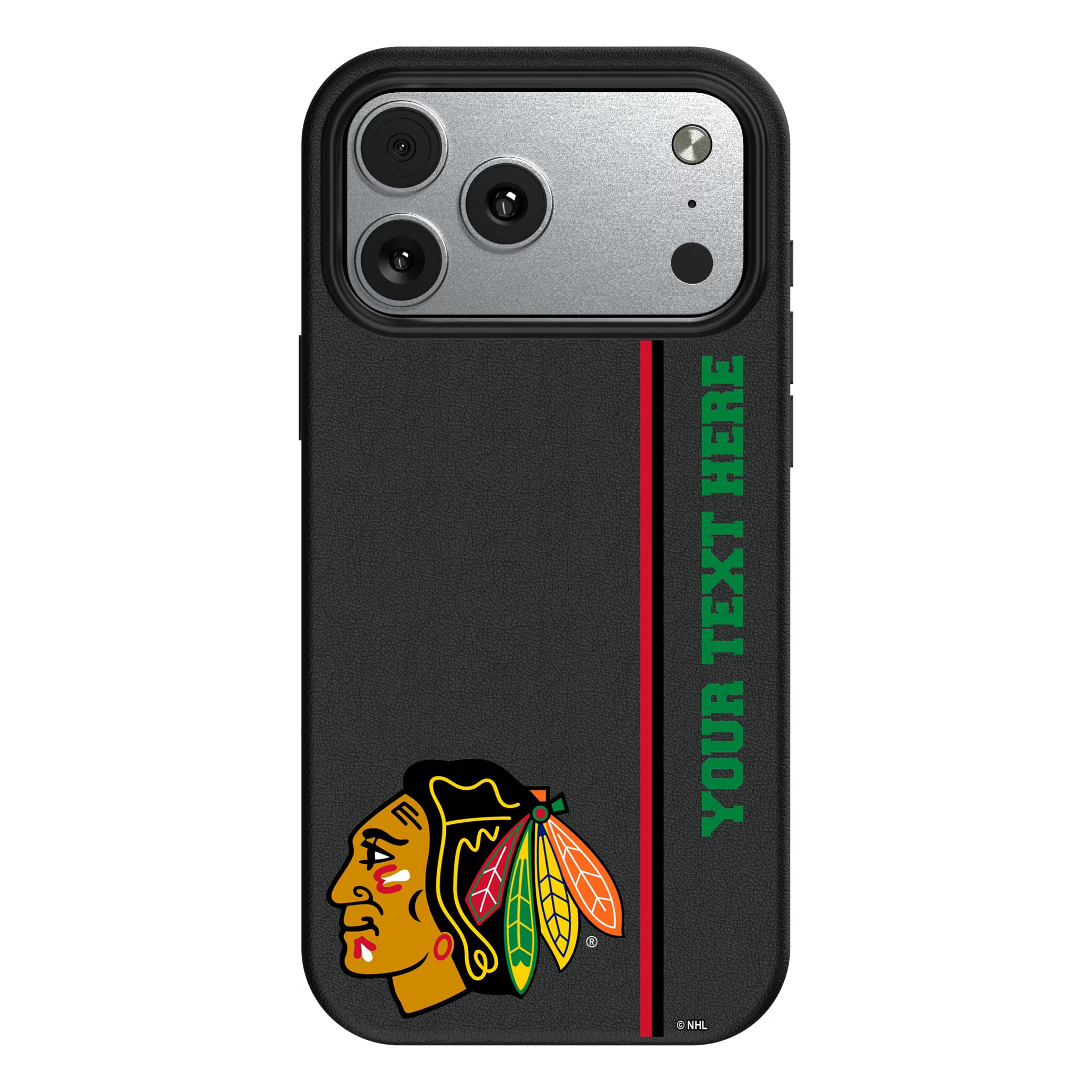 Chicago Blackhawks Personalized Sidebard iPhone MagSafe Compatible Phone Case for Apple iPhone#Device_iPhone 17 Pro Max