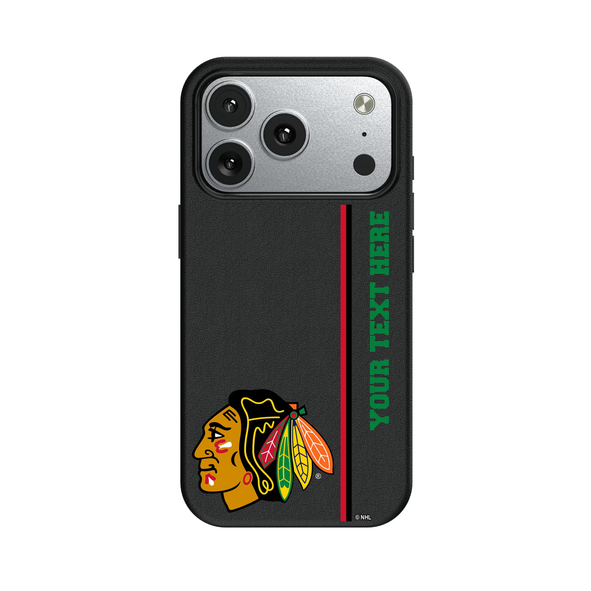 Chicago Blackhawks Personalized Sidebard iPhone MagSafe Compatible Phone Case for Apple iPhone#Device_iPhone 17 Pro