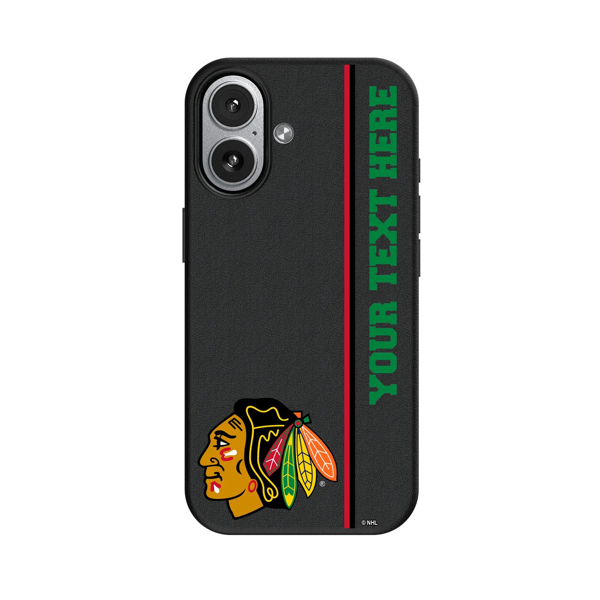 Chicago Blackhawks Personalized Sidebard iPhone MagSafe Compatible Phone Case for Apple iPhone#Device_iPhone 17
