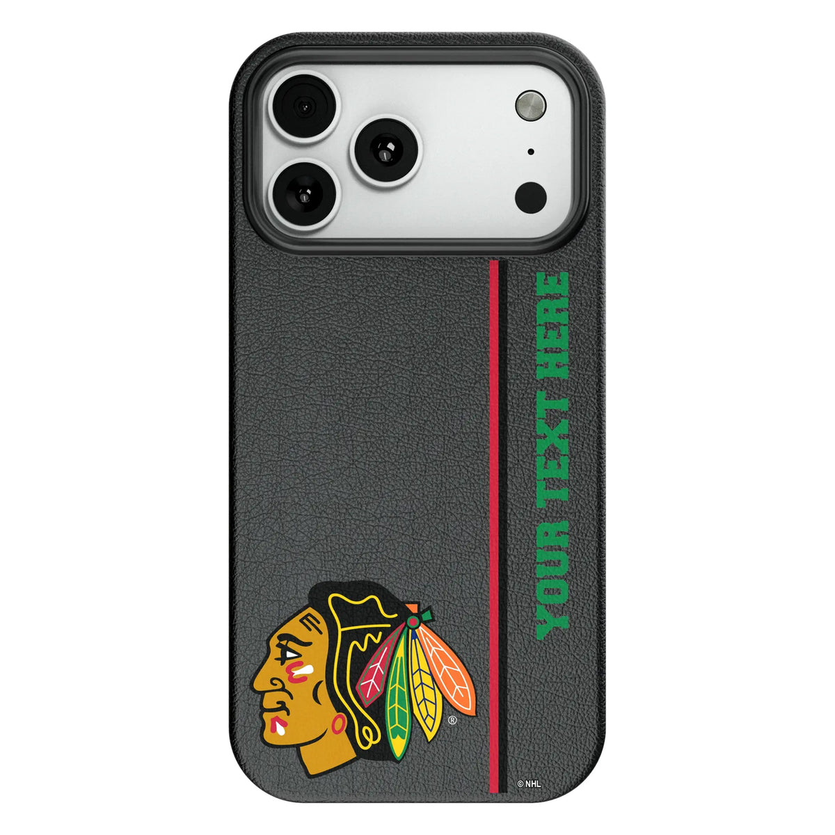 Chicago Blackhawks Personalized Sidebard MagSafe Compatible Phone Case for Apple iPhone