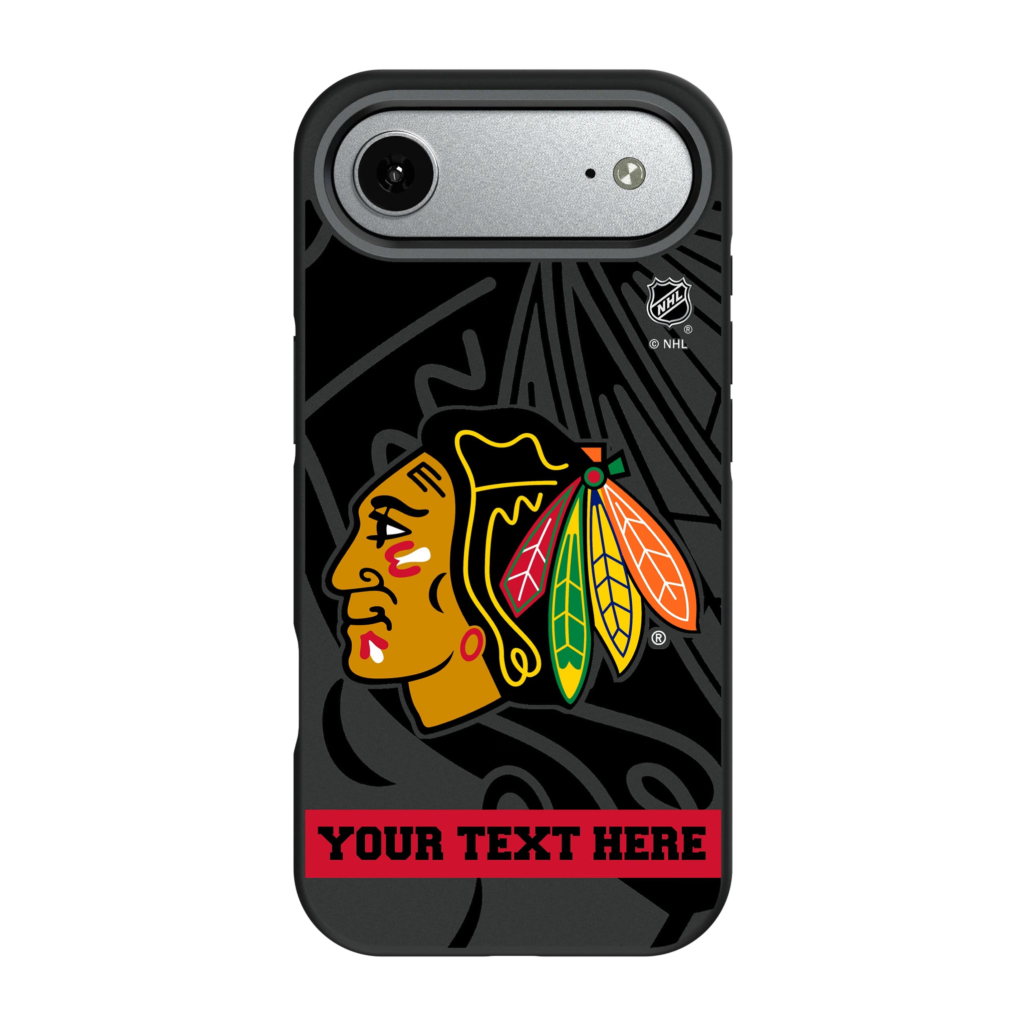 Chicago Blackhawks Personalized Tilt iPhone Bump Phone Case for Apple iPhone#Device_iPhone Air