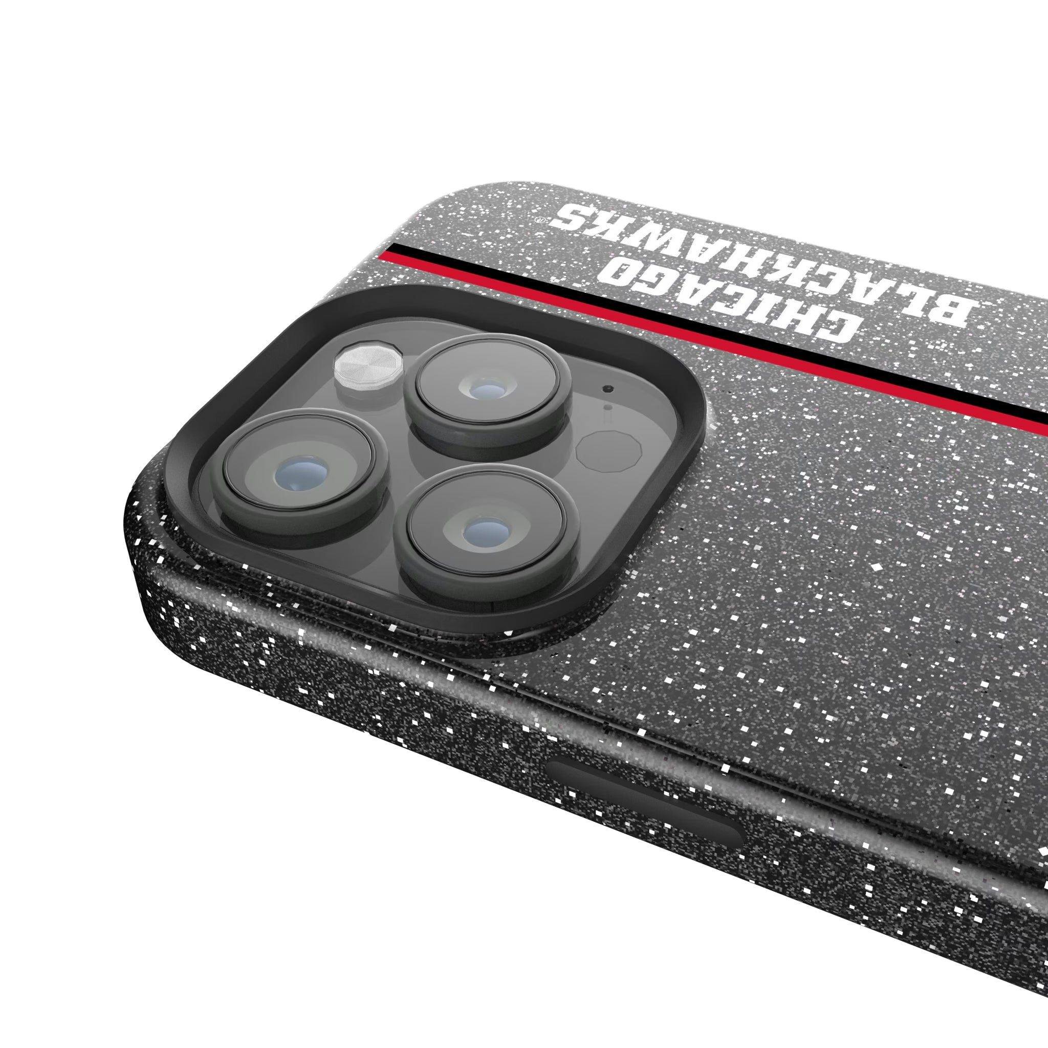 Chicago Blackhawks Sidebar iPhone Bling Phone Case for Apple iPhone - Detail