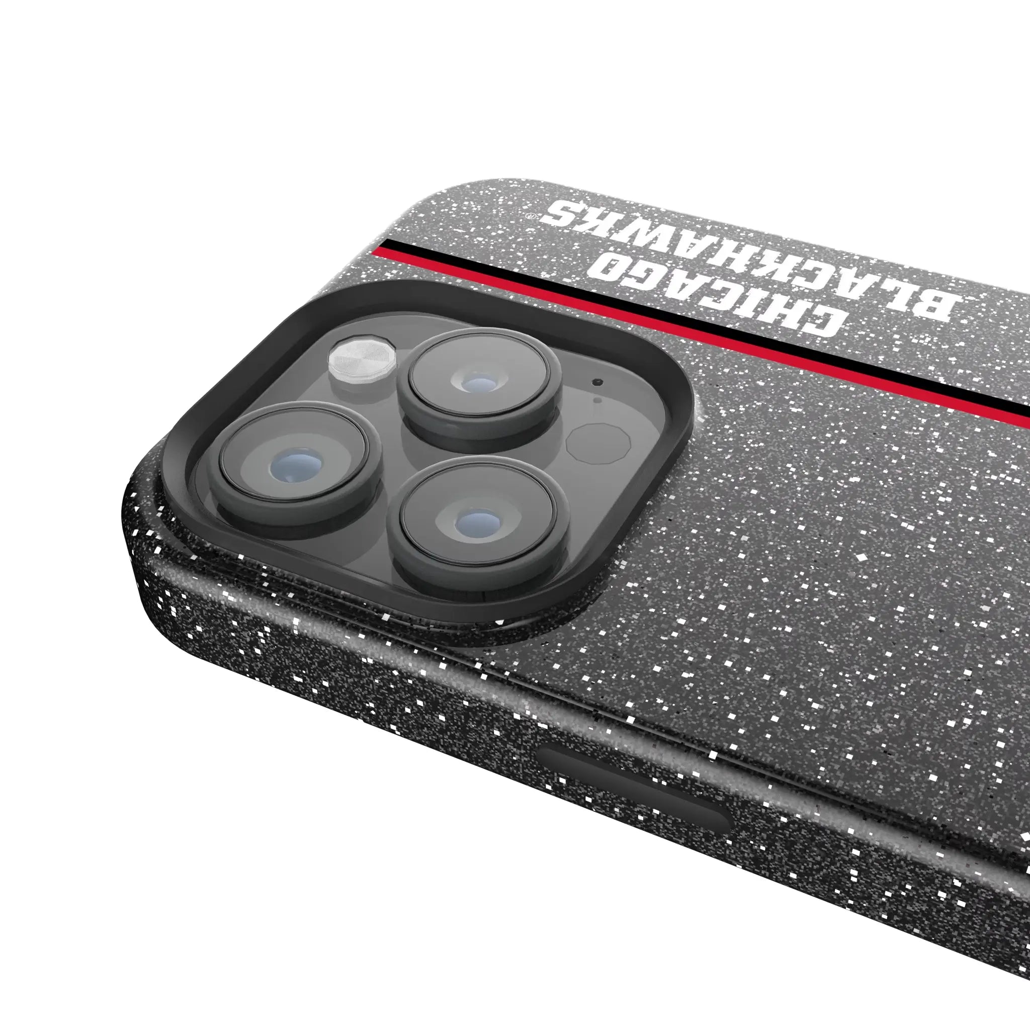 Chicago Blackhawks Sidebar iPhone Bling Phone Case for Apple iPhone - Detail