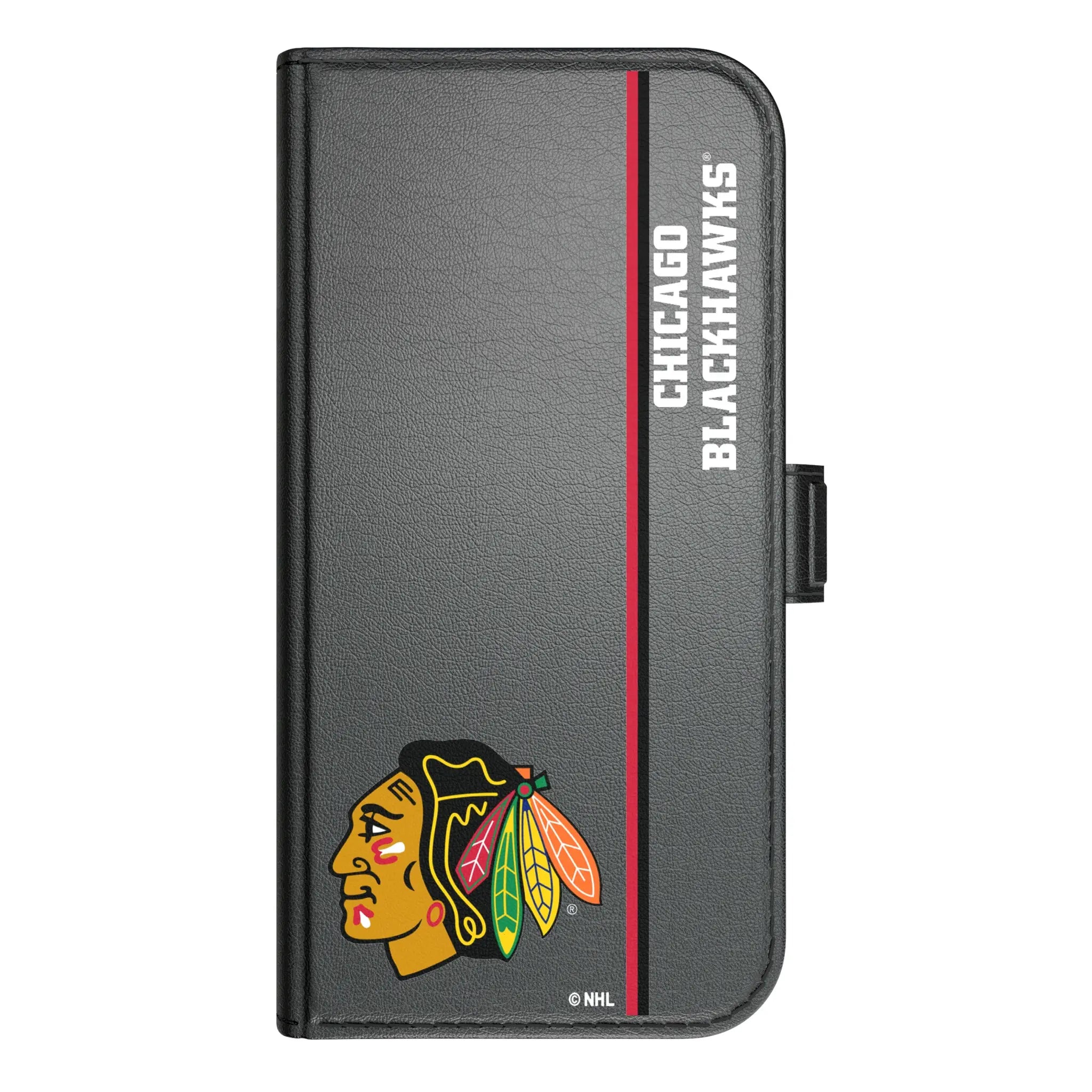 Chicago Blackhawks Sidebar iPhone Folio Phone Case for Apple iPhone#Device_iPhone 17