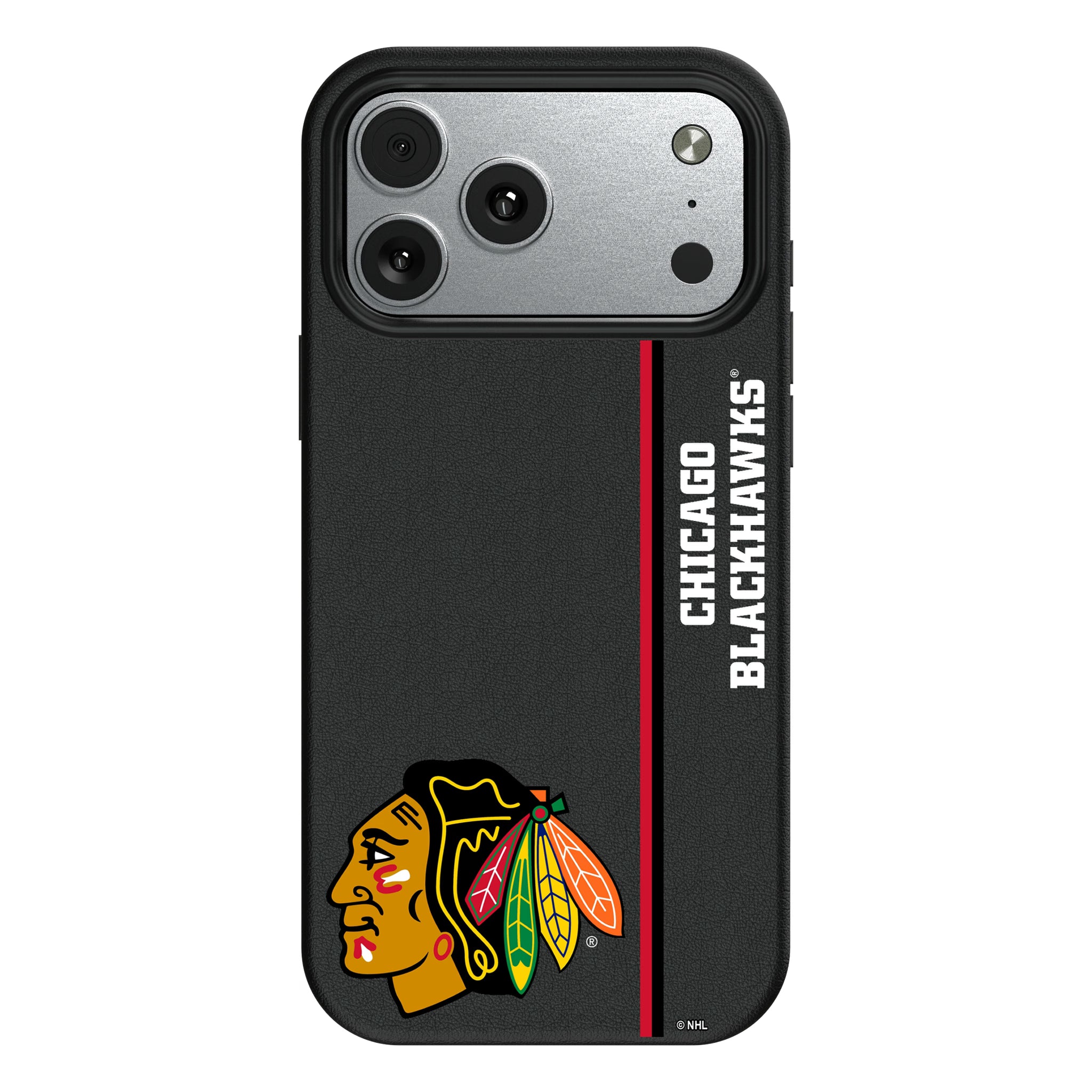 Chicago Blackhawks Sidebar iPhone MagSafe Compatible Phone Case for Apple iPhone#Device_iPhone 17 Pro Max