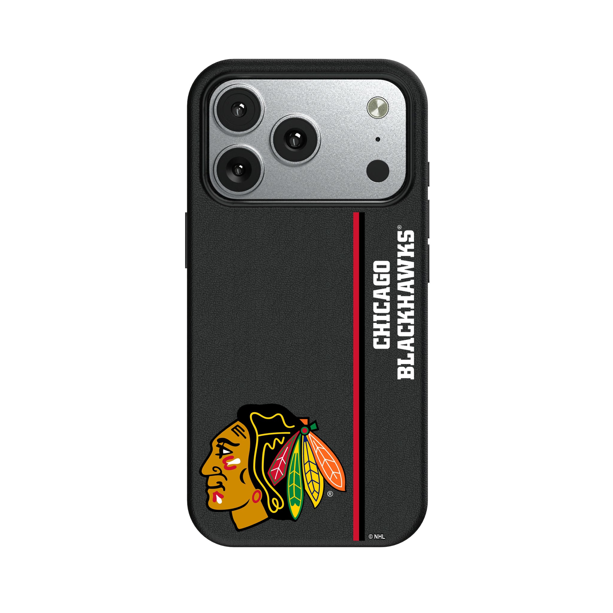 Chicago Blackhawks Sidebar iPhone MagSafe Compatible Phone Case for Apple iPhone#Device_iPhone 17 Pro