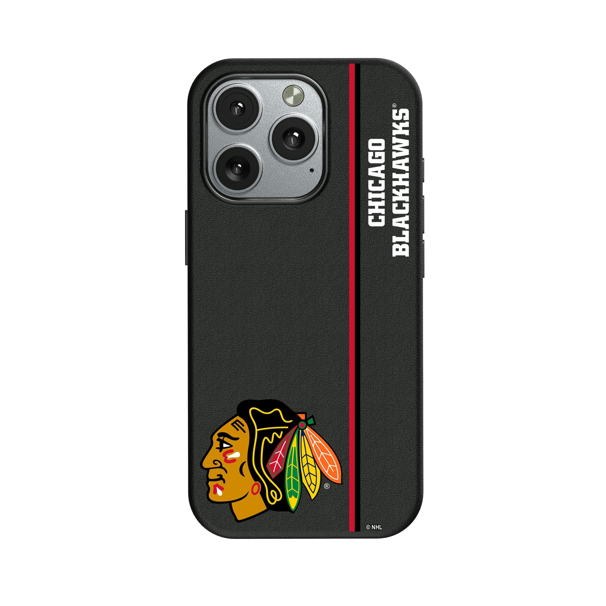 Chicago Blackhawks Sidebar iPhone MagSafe Compatible Phone Case for Apple iPhone