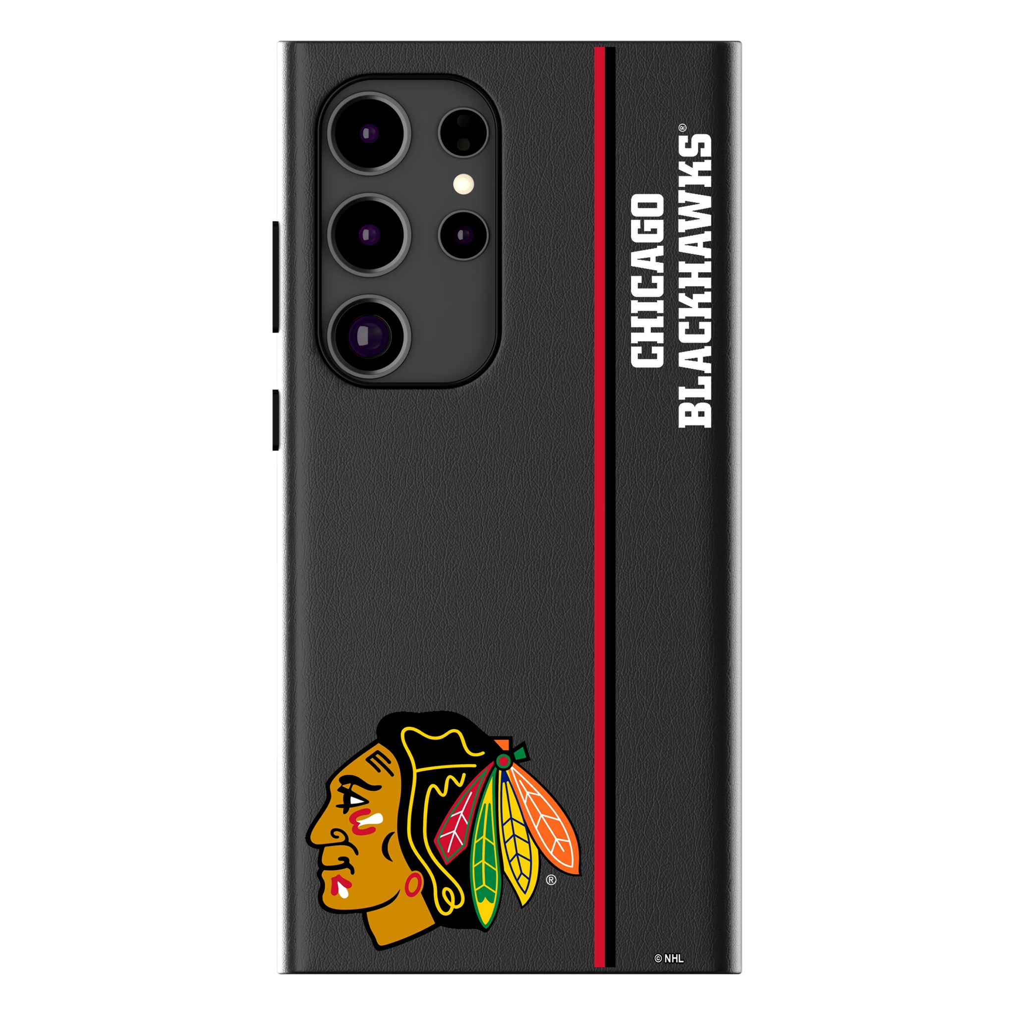 Chicago Blackhawks Sidebar Galaxy MagSafe Compatible Phone Case for Samsung Galaxy