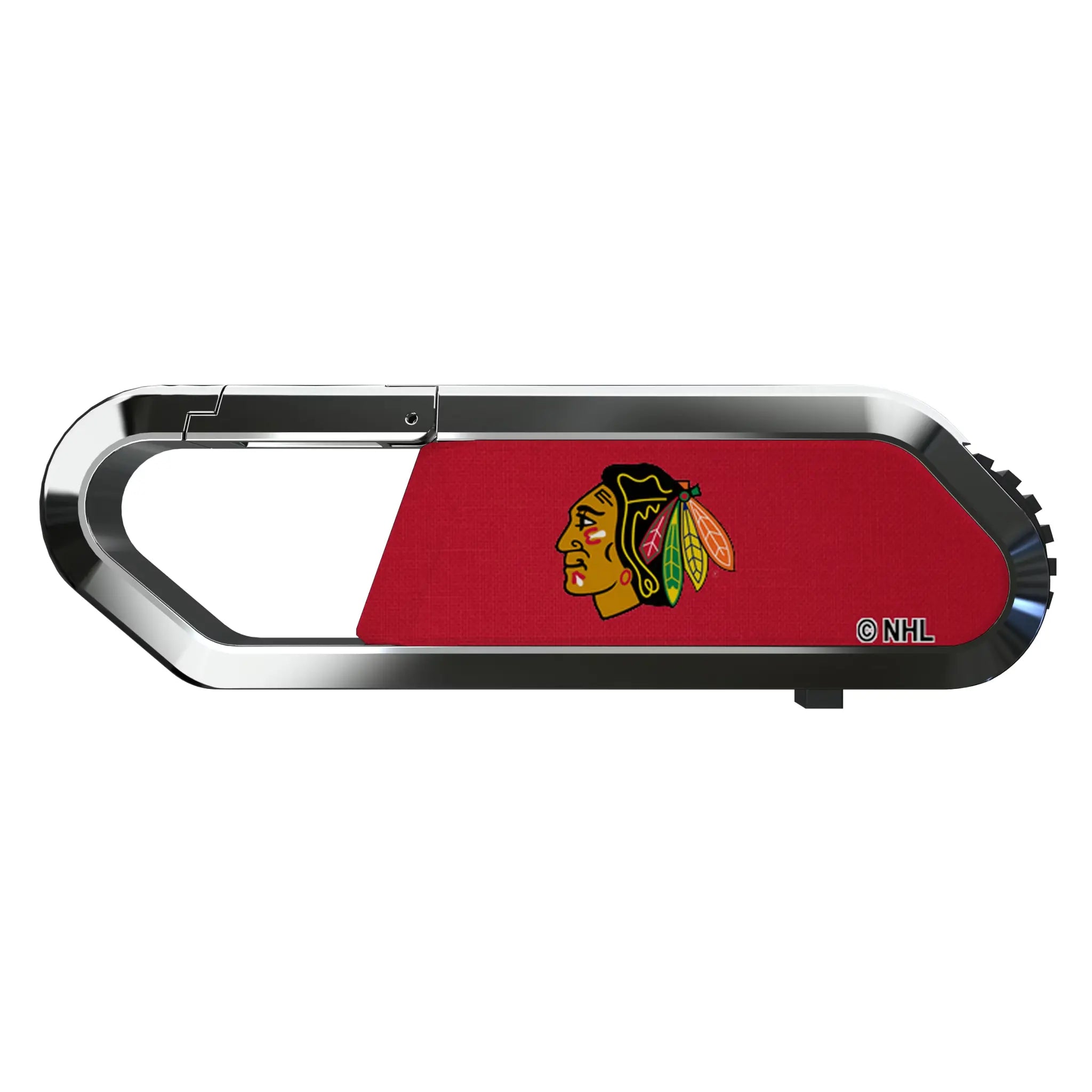 Chicago Blackhawks Solid USB 64GB Clip Style Flash Drive