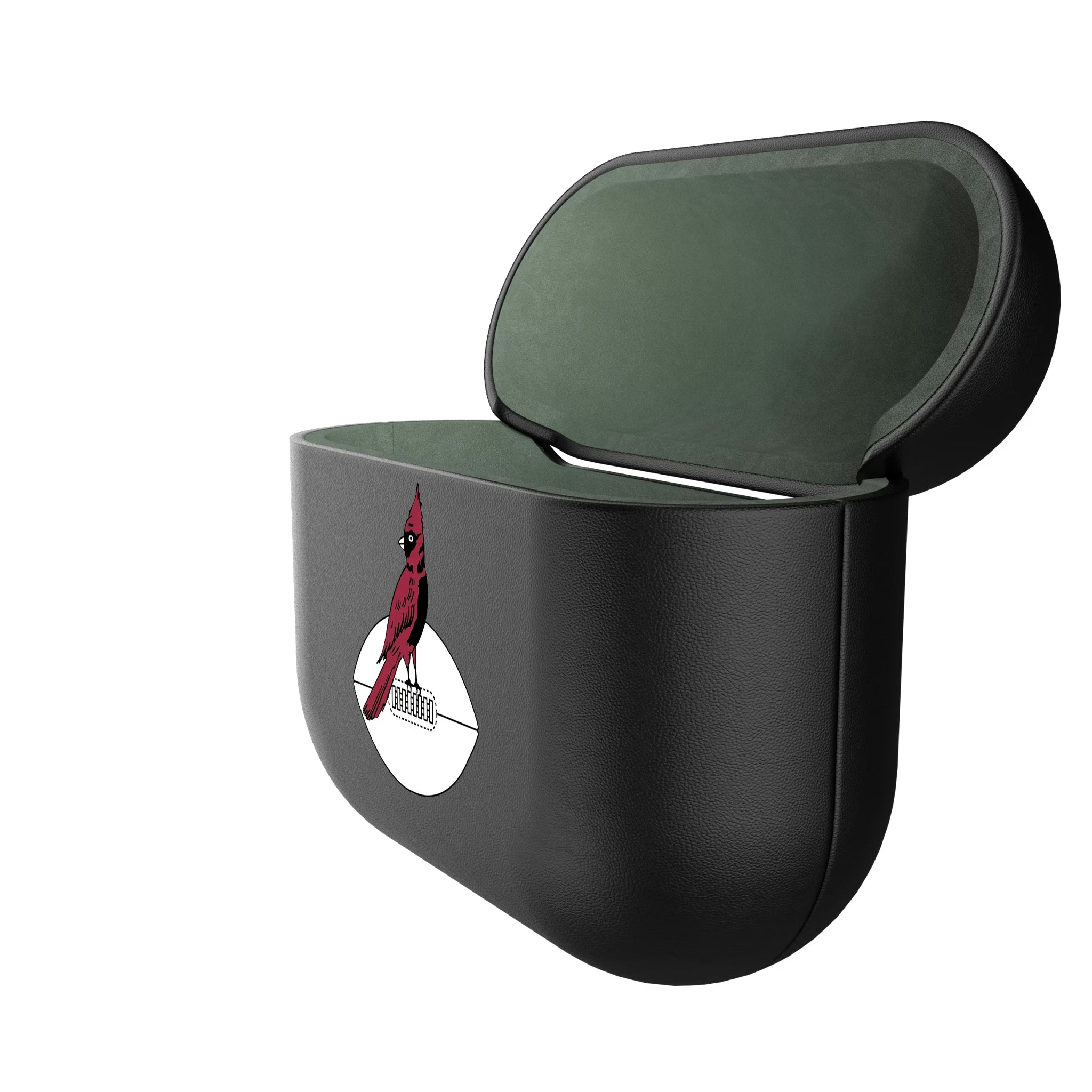 Chicago Cardinals 1947-1959 Historic Collection Insignia AirPods AirPod Case Cover - Isometric View#Device_AirPods 3rd Gen