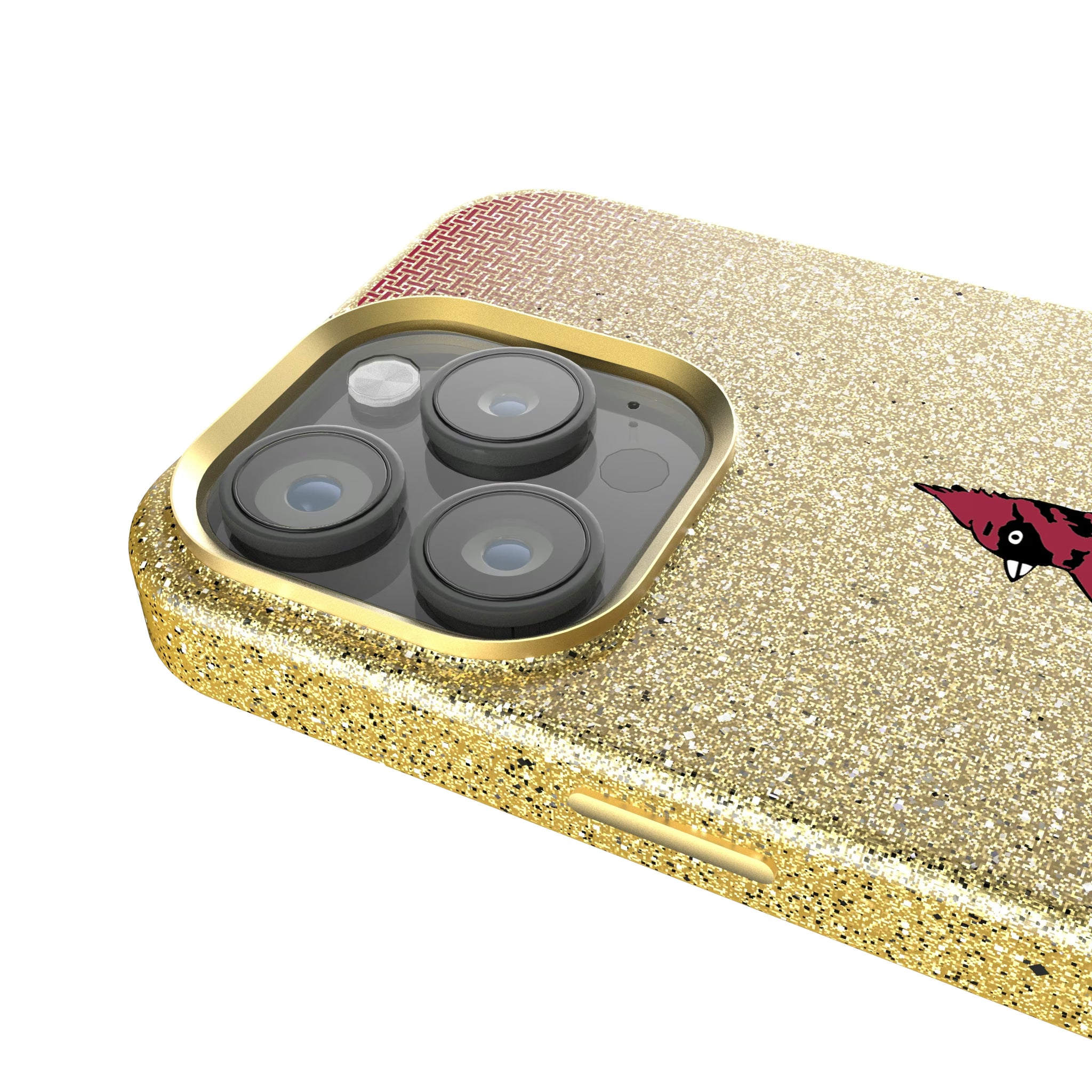Chicago Cardinals 1947-1959 Historic Collection Linen iPhone Bling Phone Case for Apple iPhone - Detail