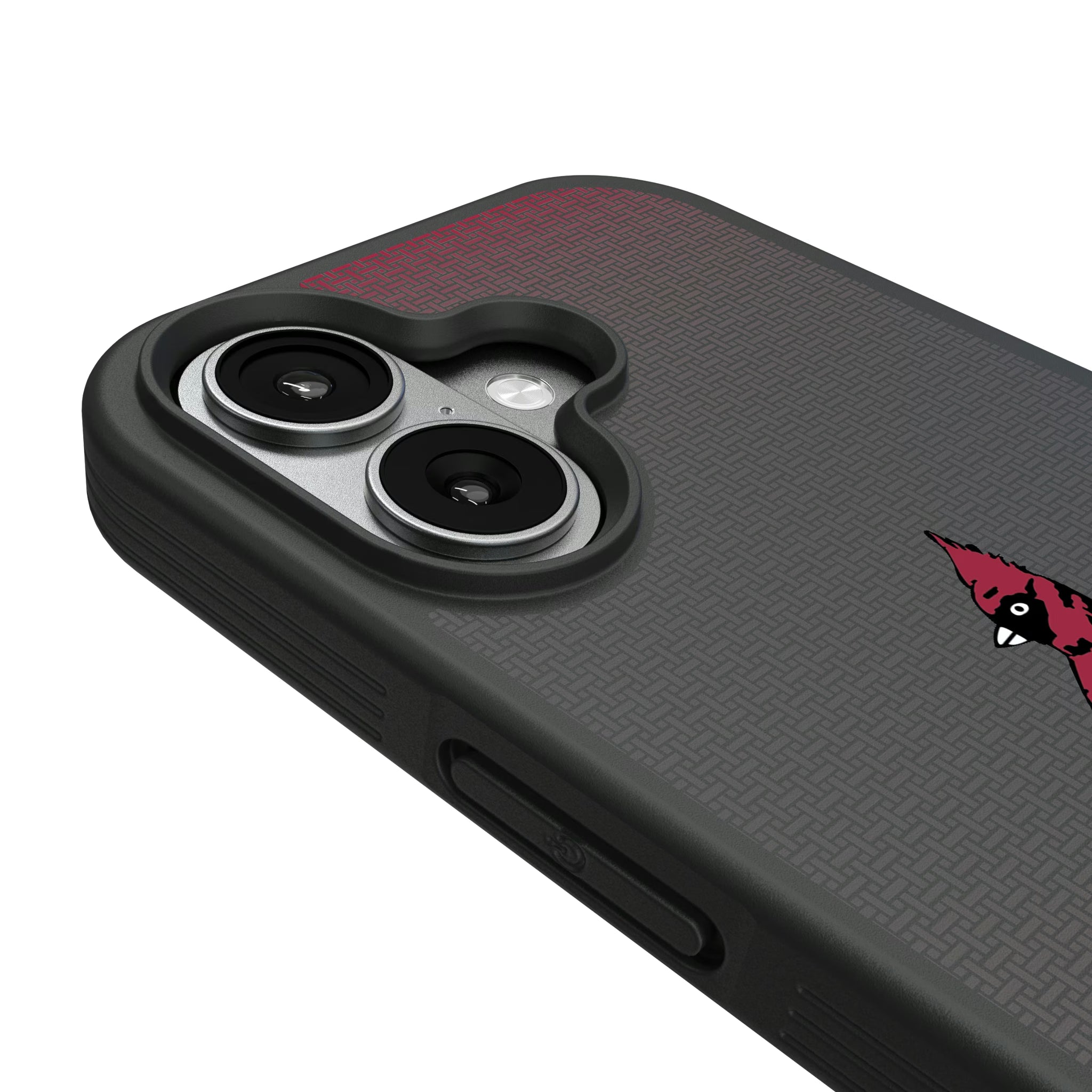 Chicago Cardinals 1947-1959 Historic Collection Linen iPhone Bump Phone Case for Apple iPhone - Detail#Device_iPhone 17