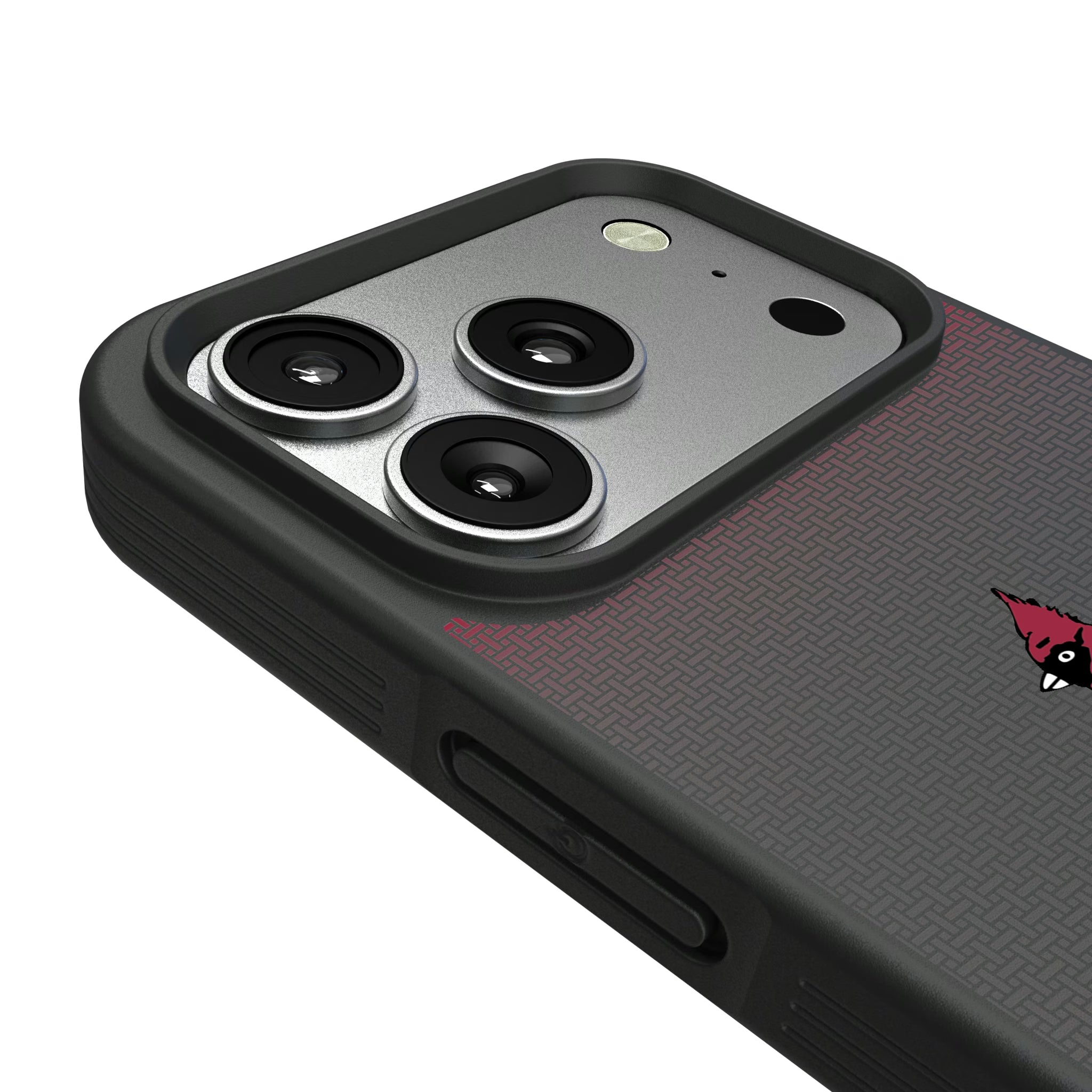 Chicago Cardinals 1947-1959 Historic Collection Linen iPhone Bump Phone Case for Apple iPhone - Detail#Device_iPhone 17 Pro