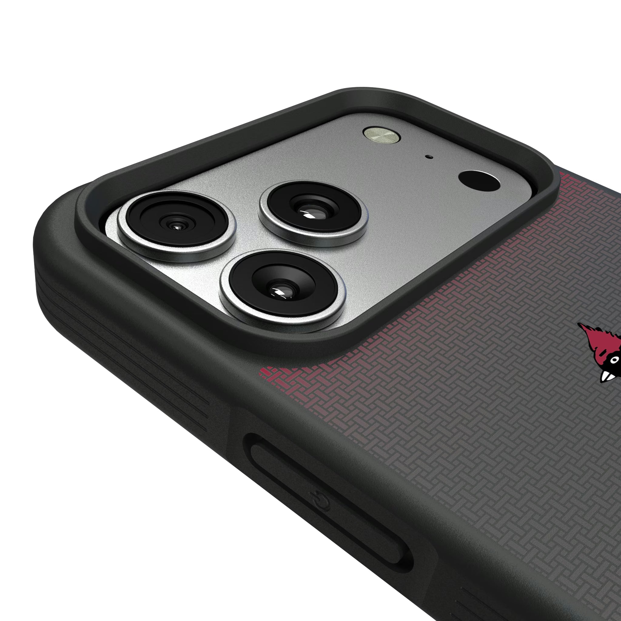 Chicago Cardinals 1947-1959 Historic Collection Linen iPhone Bump Phone Case for Apple iPhone - Detail#Device_iPhone 17 Pro Max