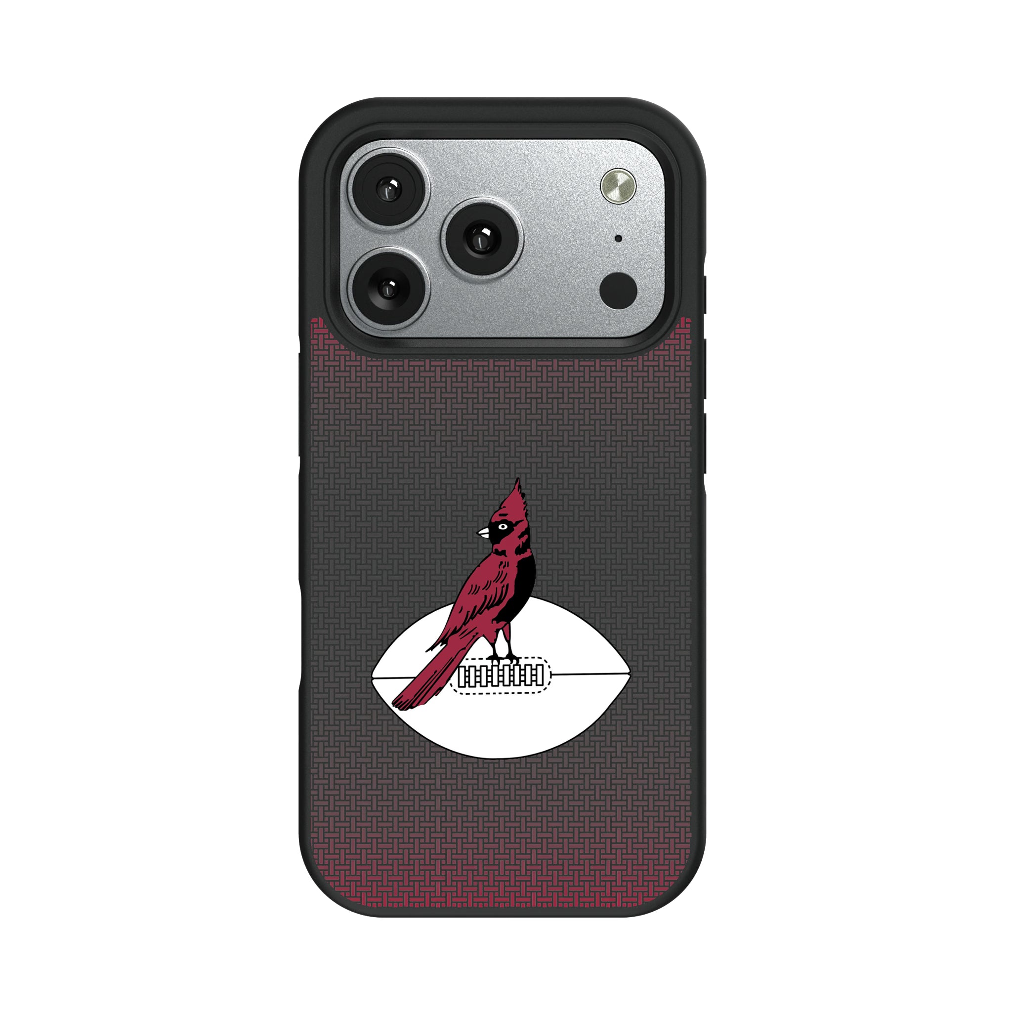 Chicago Cardinals 1947-1959 Historic Collection Linen iPhone Bump Phone Case for Apple iPhone#Device_iPhone 17 Pro