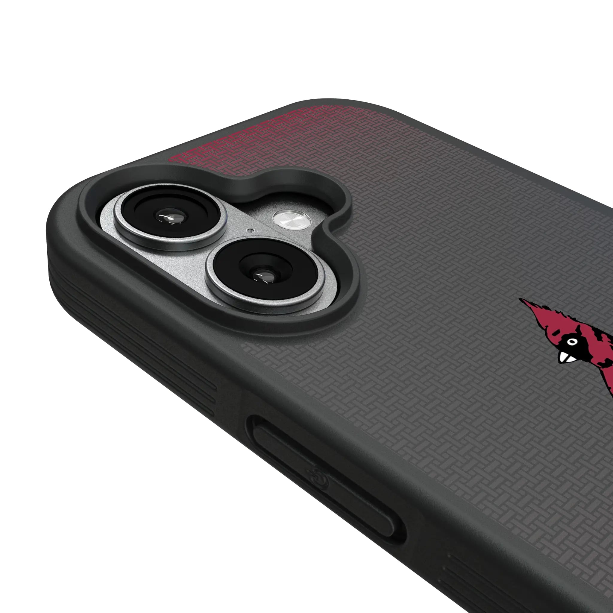 Chicago Cardinals 1947-1959 Historic Collection Linen iPhone Bump Phone Case for Apple iPhone - Detail#Device_iPhone 17