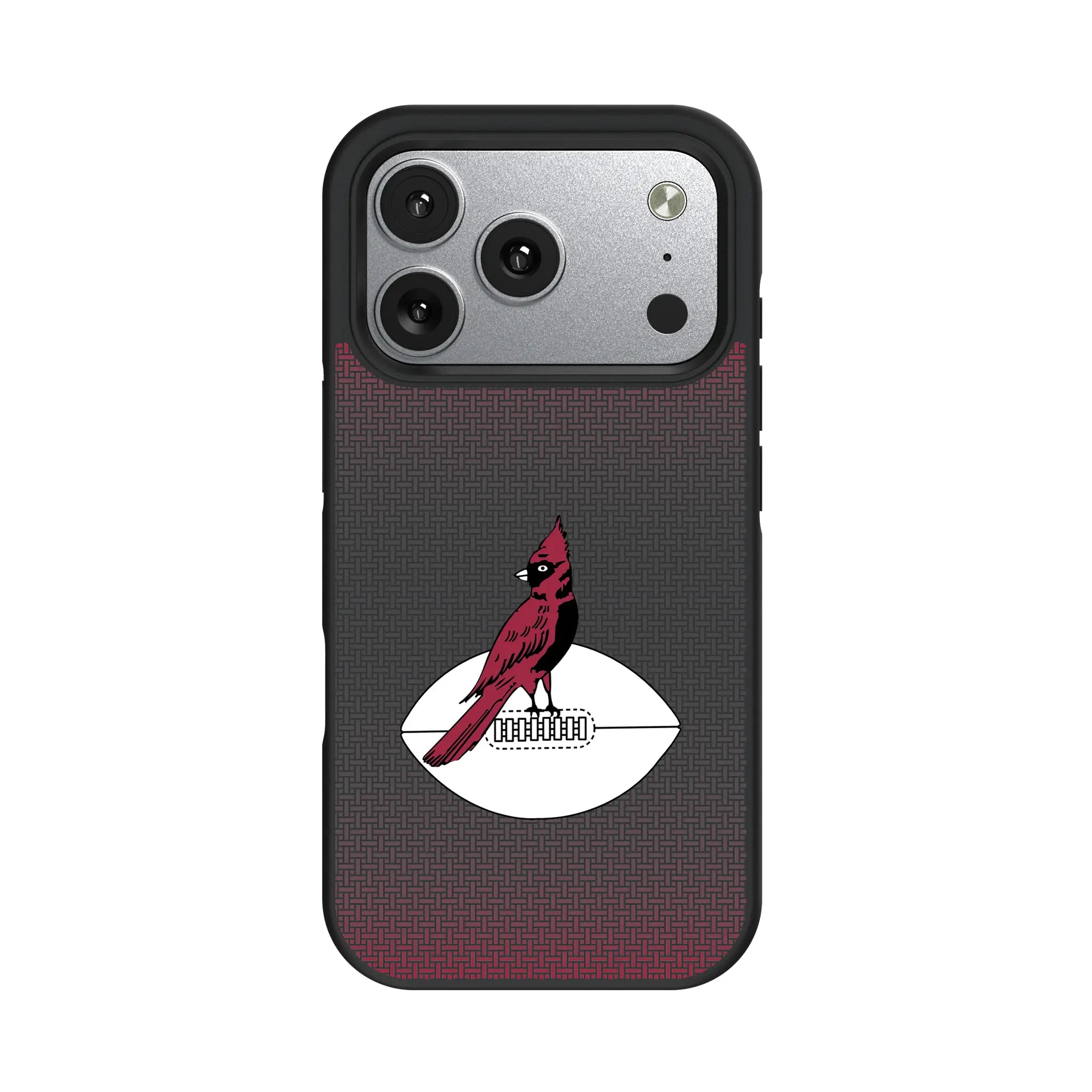 Chicago Cardinals 1947-1959 Historic Collection Linen iPhone Bump Phone Case for Apple iPhone#Device_iPhone 17 Pro