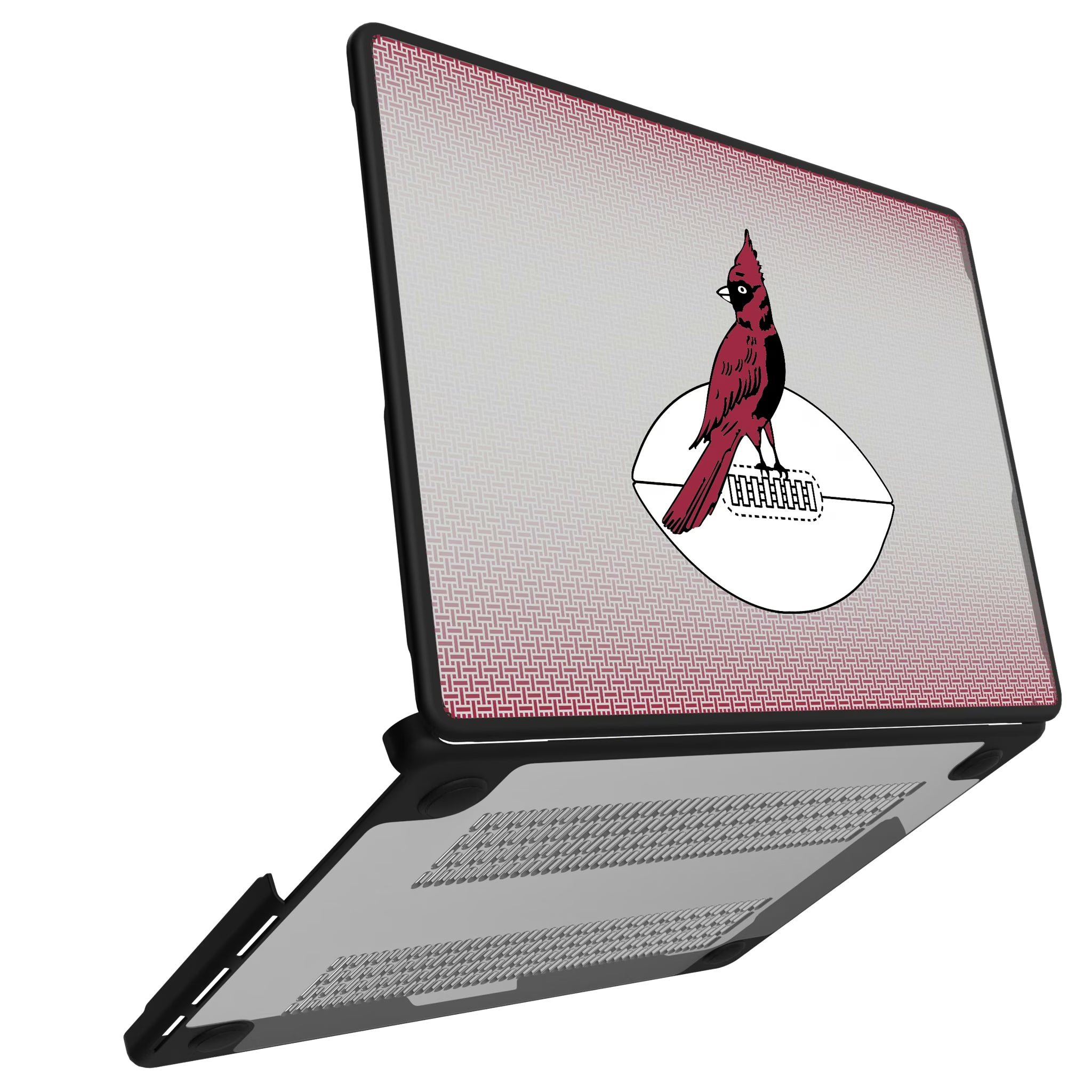 Chicago Cardinals 1947-1959 Historic Collection Linen MacBook Laptop Case for Apple MacBook#Device_MacBook Pro (14-inch, 2021) / MacBook Pro (14-inch, 2023) / MacBook Pro (14-inch, 2024)