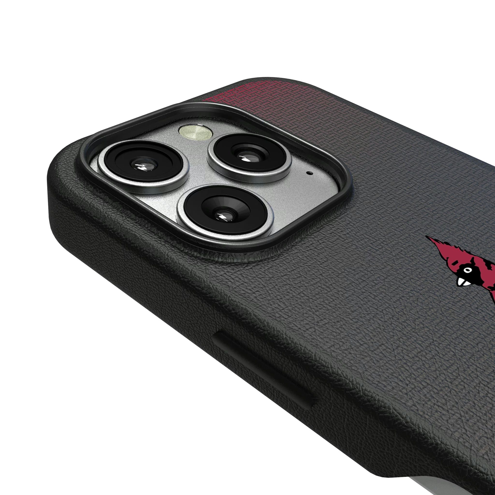Chicago Cardinals 1947-1959 Historic Collection Linen iPhone MagSafe Compatible Phone Case for Apple iPhone - Detail