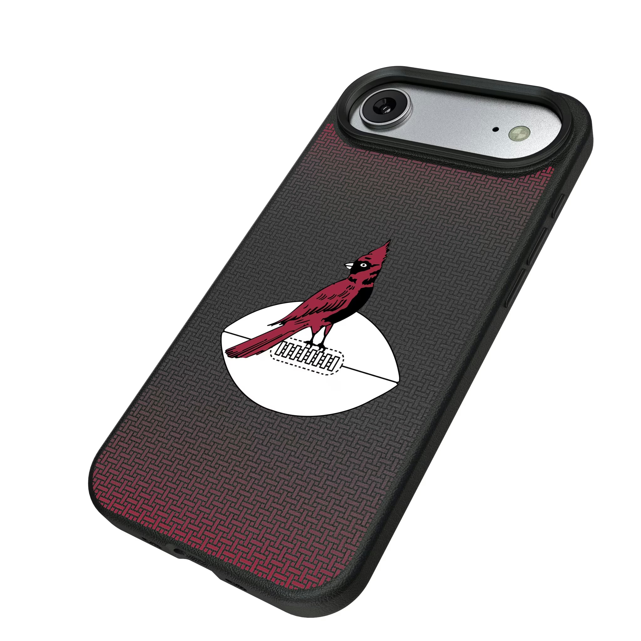 Chicago Cardinals 1947-1959 Historic Collection Linen iPhone MagSafe Compatible Phone Case for Apple iPhone - Isometric View#Device_iPhone Air