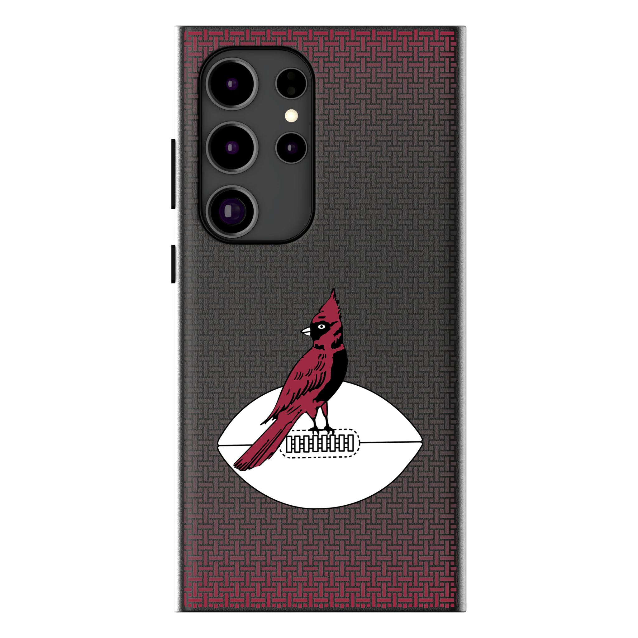 Chicago Cardinals 1947-1959 Historic Collection Linen Galaxy MagSafe Compatible Phone Case for Samsung Galaxy