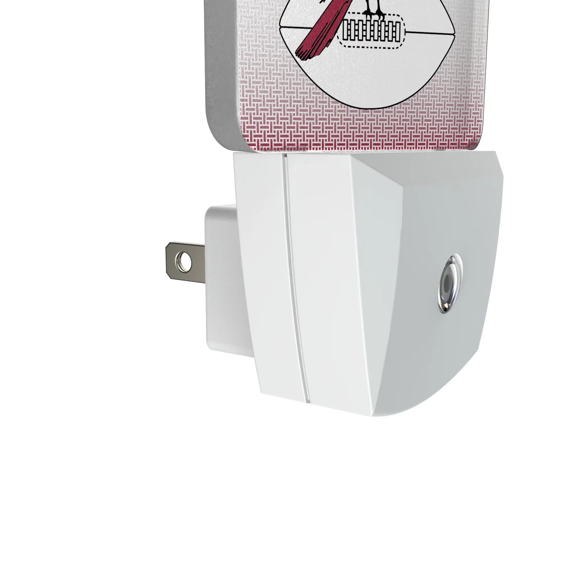 Chicago Cardinals 1947-1959 Historic Collection Linen Night Light 2-Pack - Detail