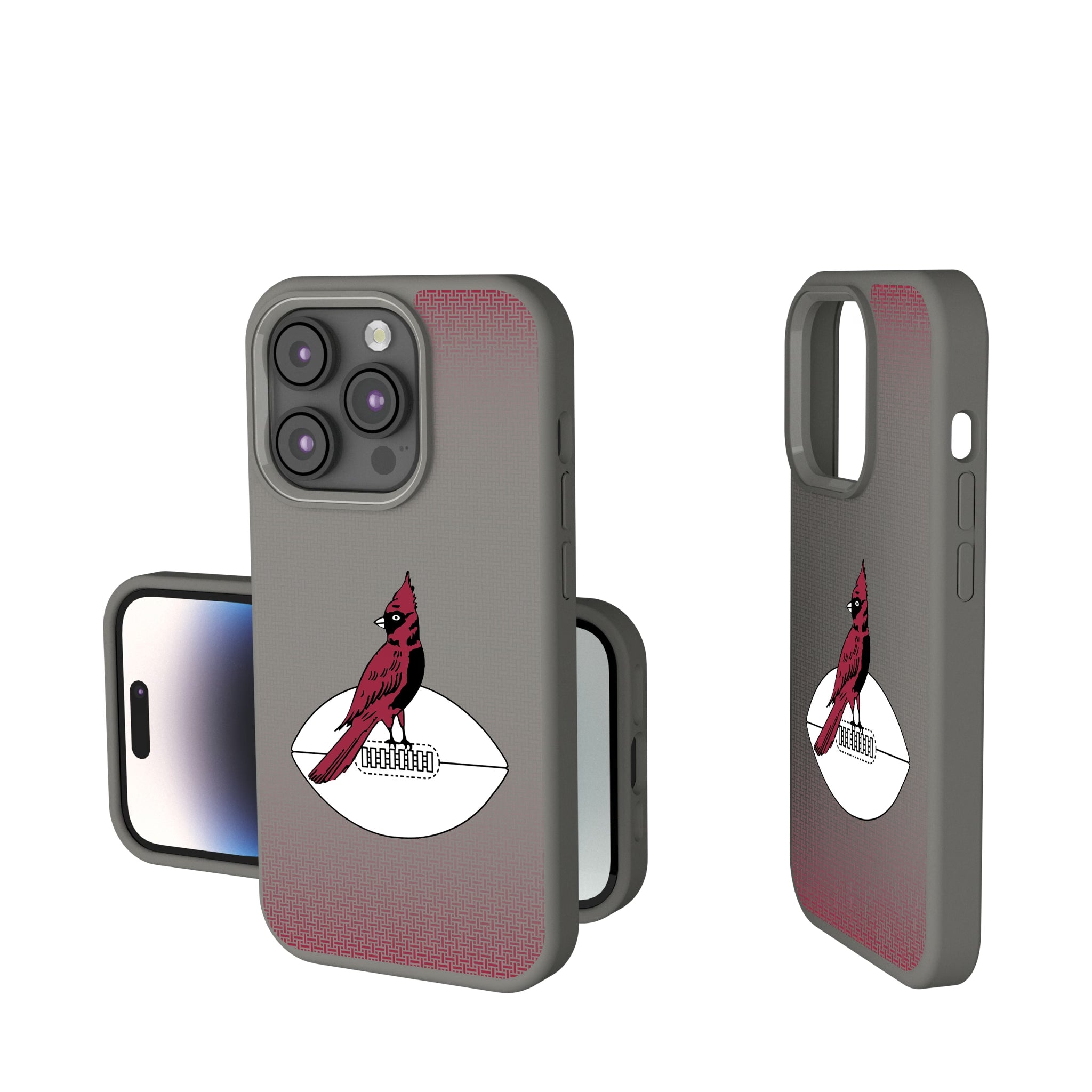 Chicago Cardinals 1947-1959 Historic Collection Linen iPhone Soft Touch Phone Case for Apple iPhone
